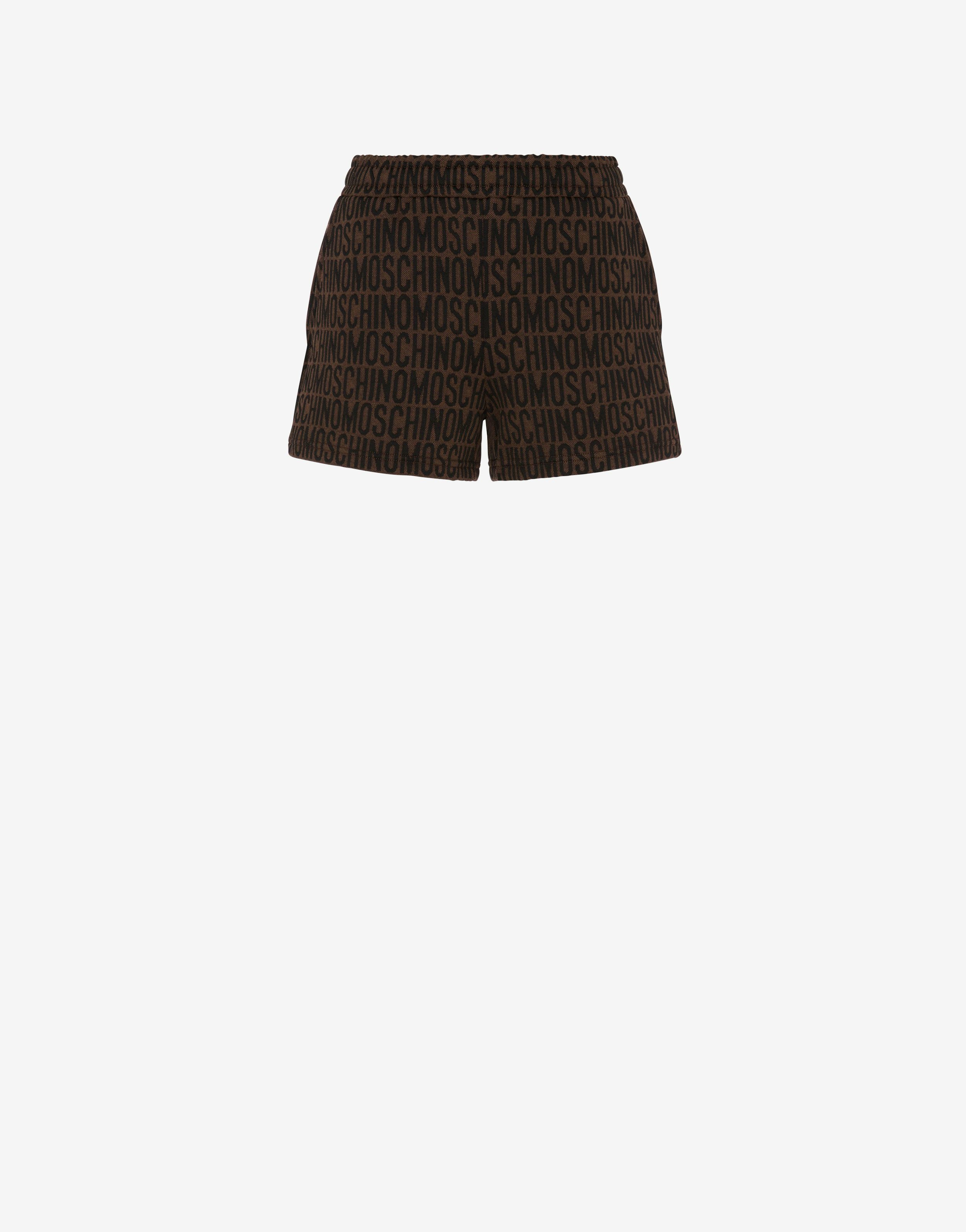 All-over Logo Fleece Shorts