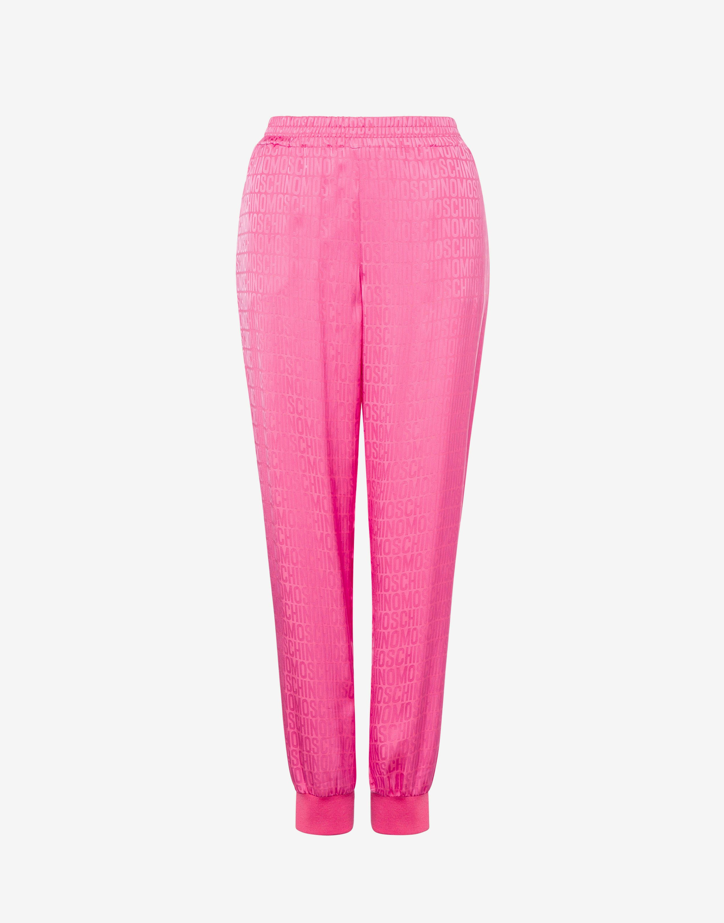All-over Logo Twill Joggers