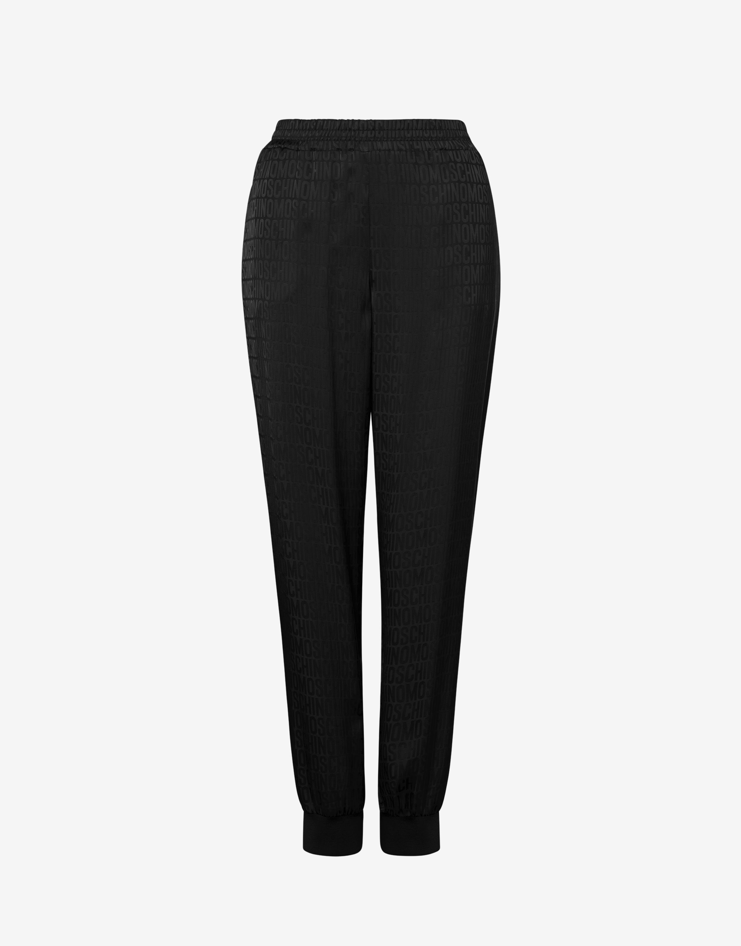 All-over Logo Twill Joggers