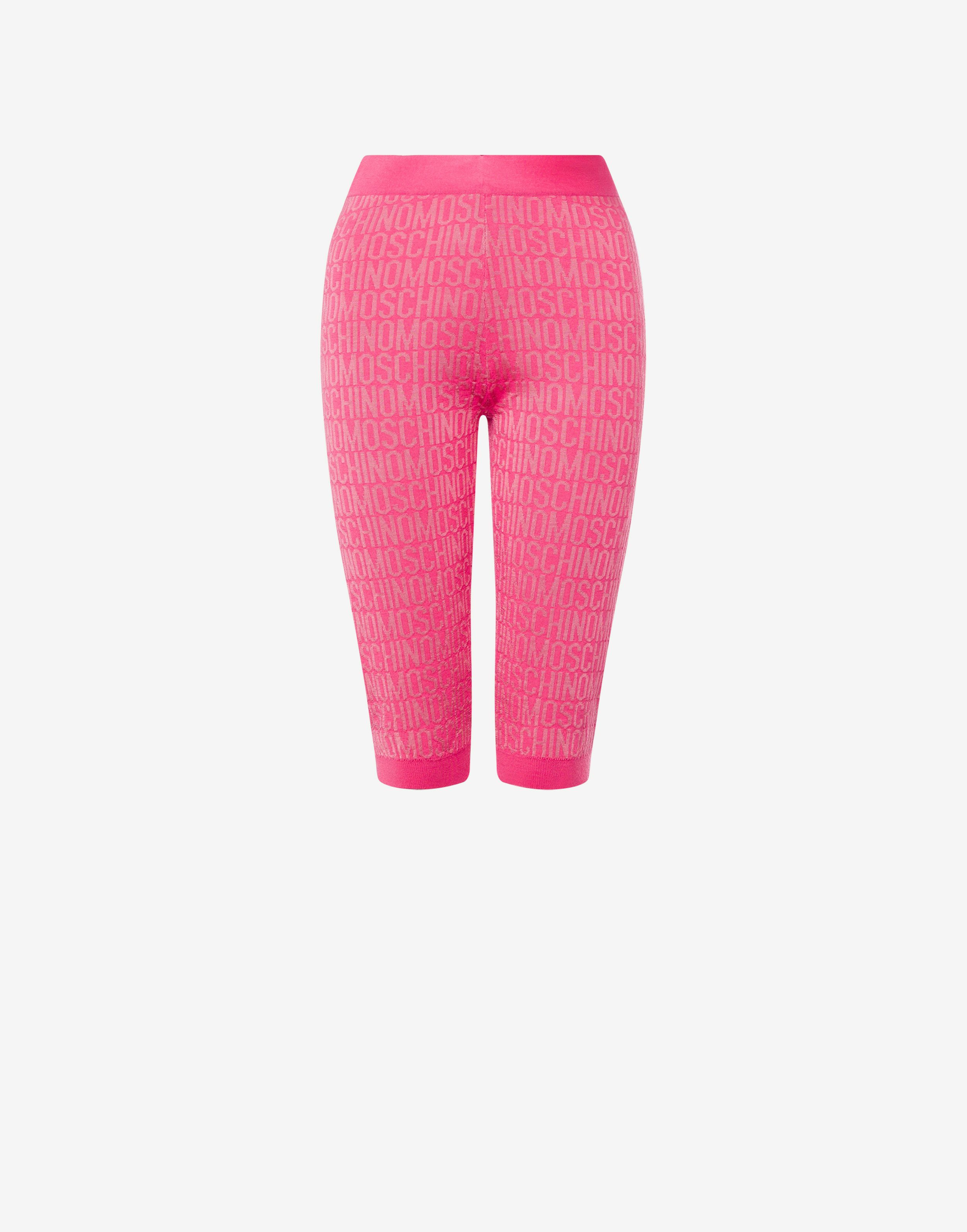 All-over Logo Wool Leggings