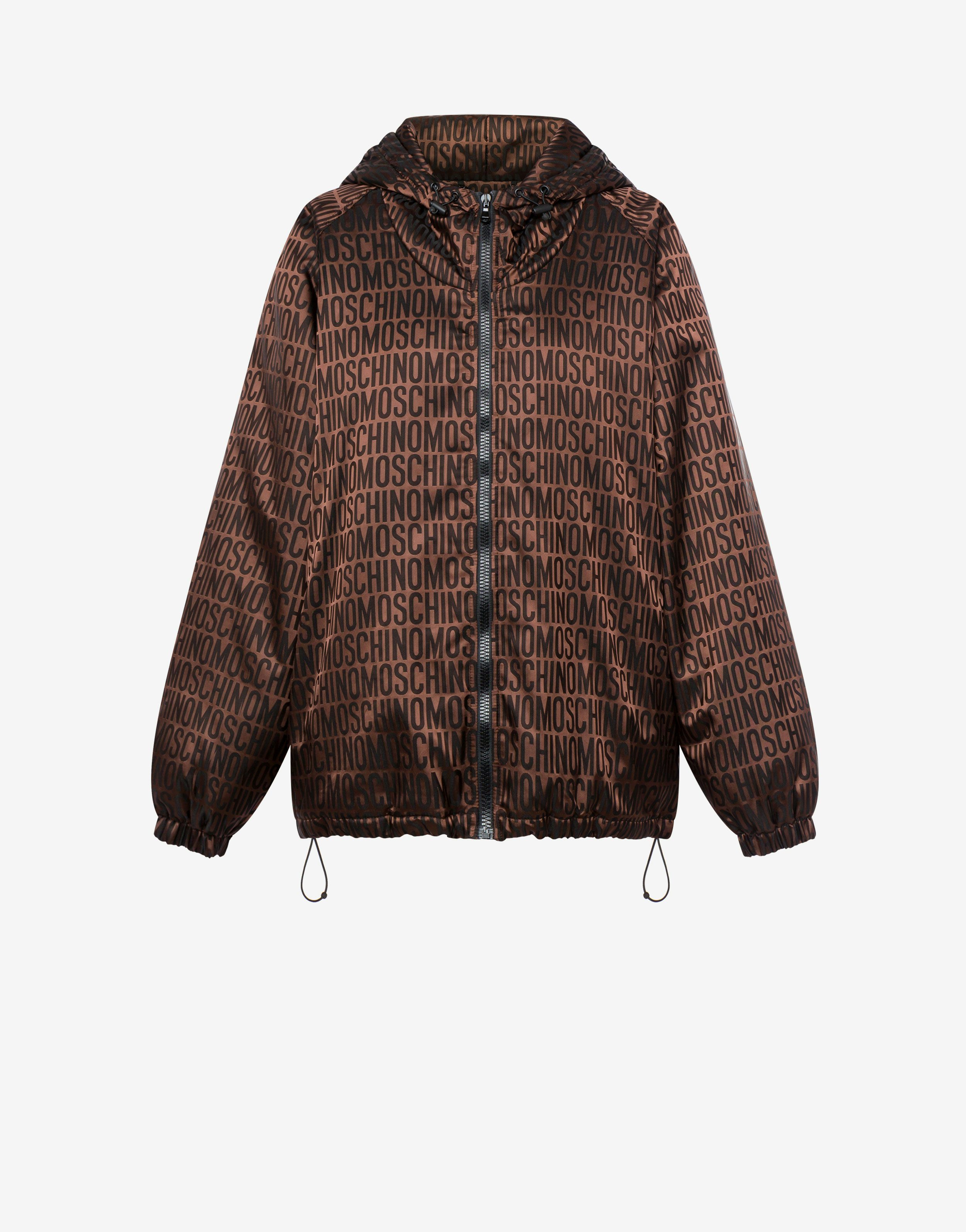 All-over Logo Padded Windbreaker