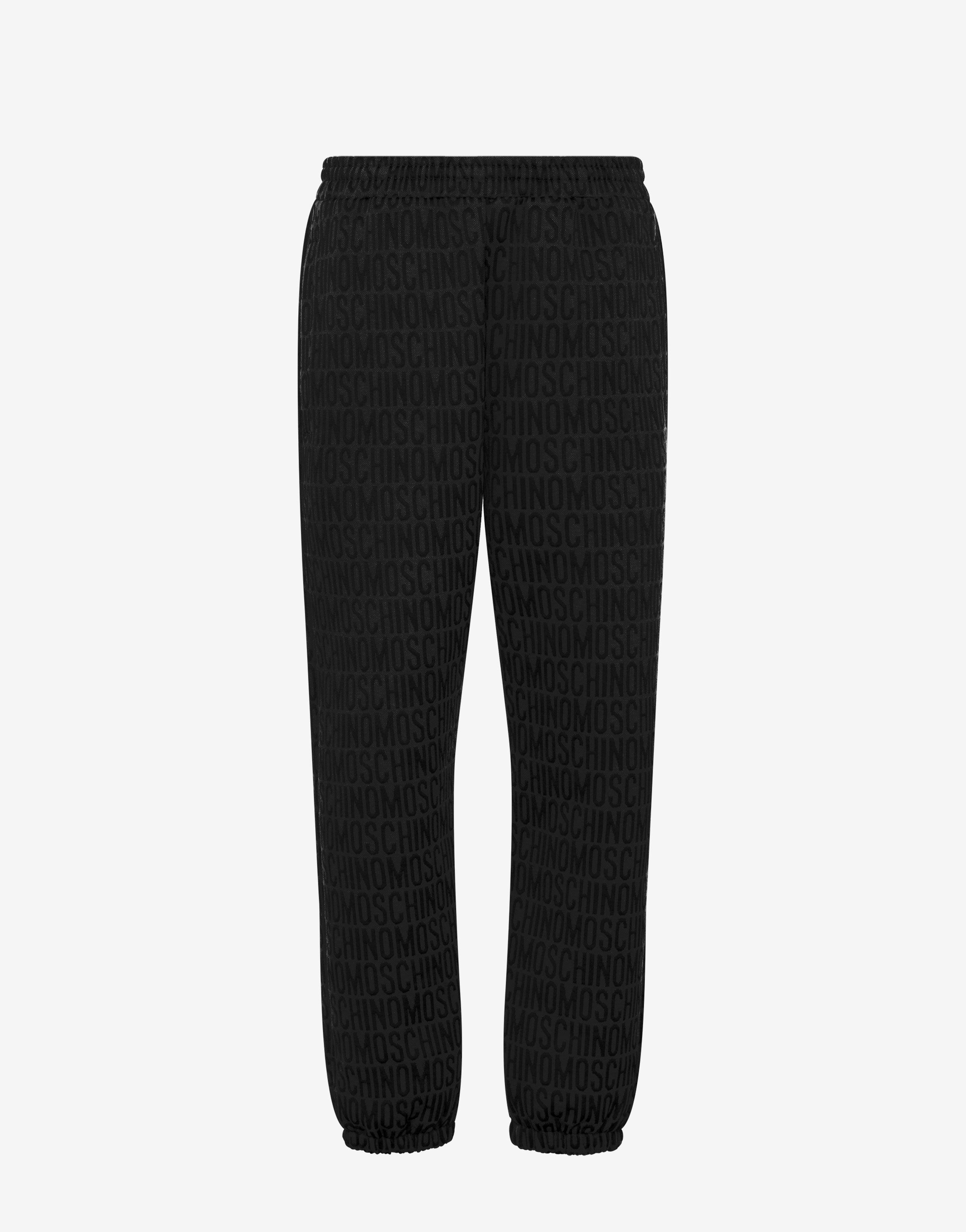 All-over Logo Jacquard Fleece Joggers