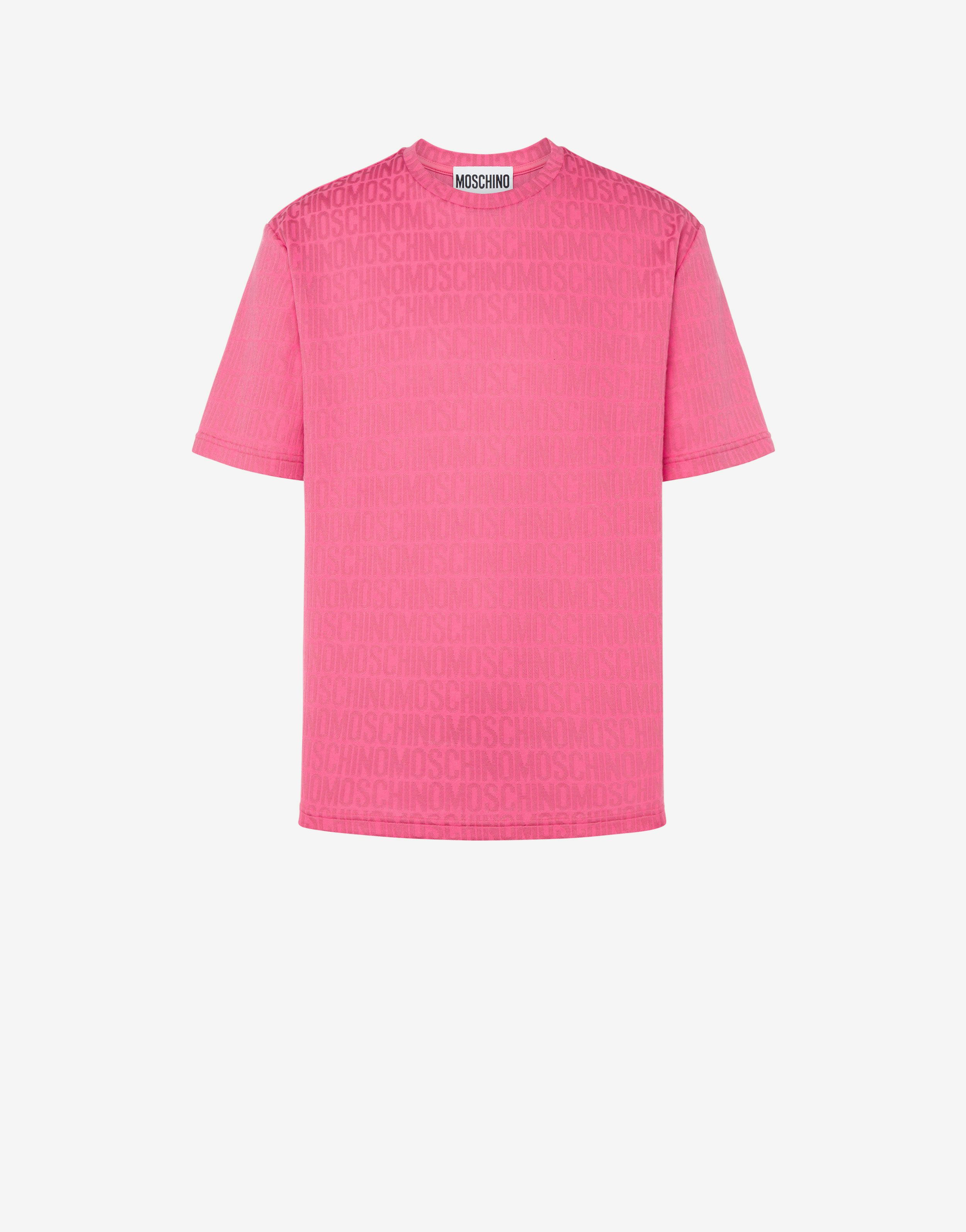 All-over Logo Jacquard Jersey T-shirt