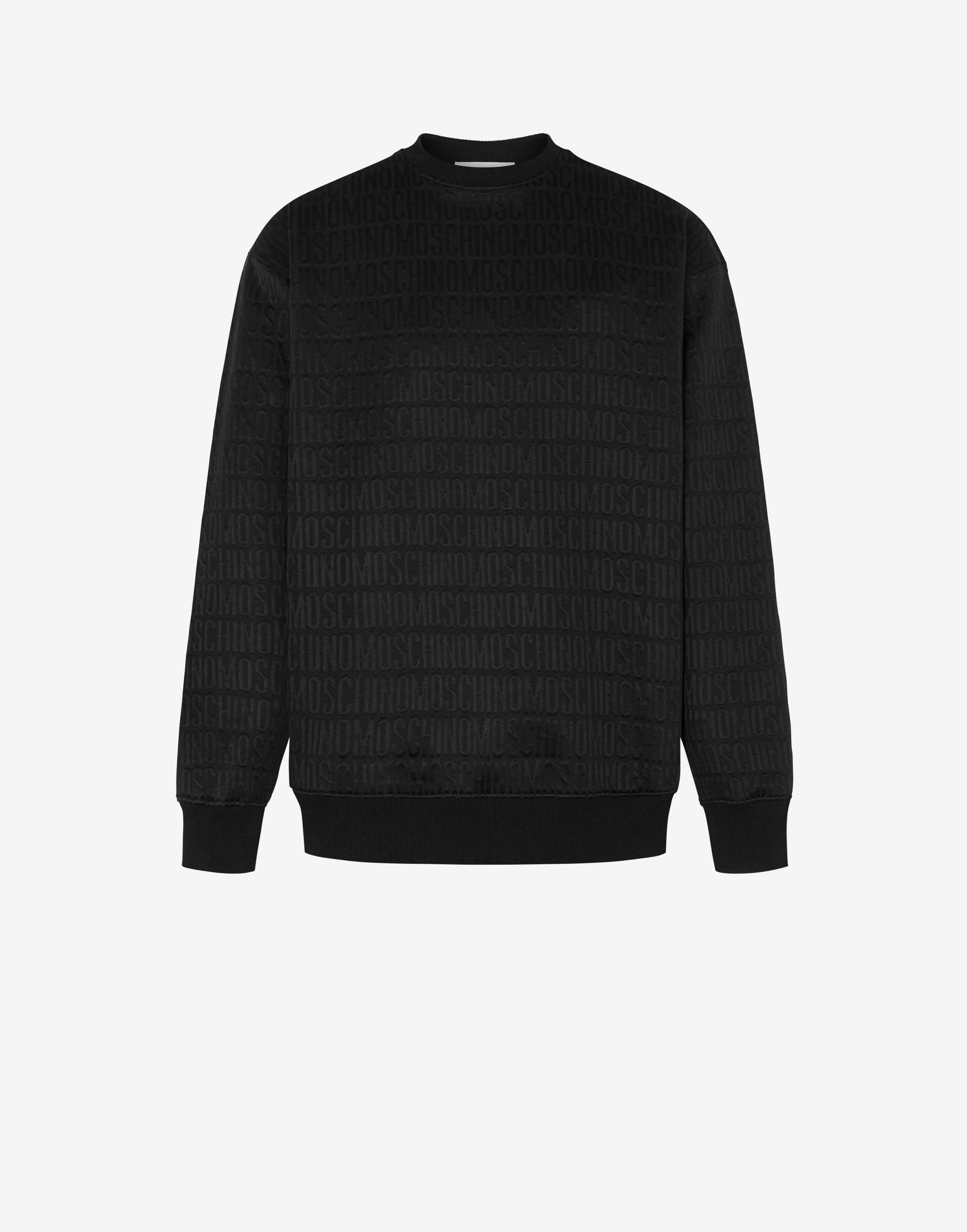 All-over Logo Jacquard Sweatshirt