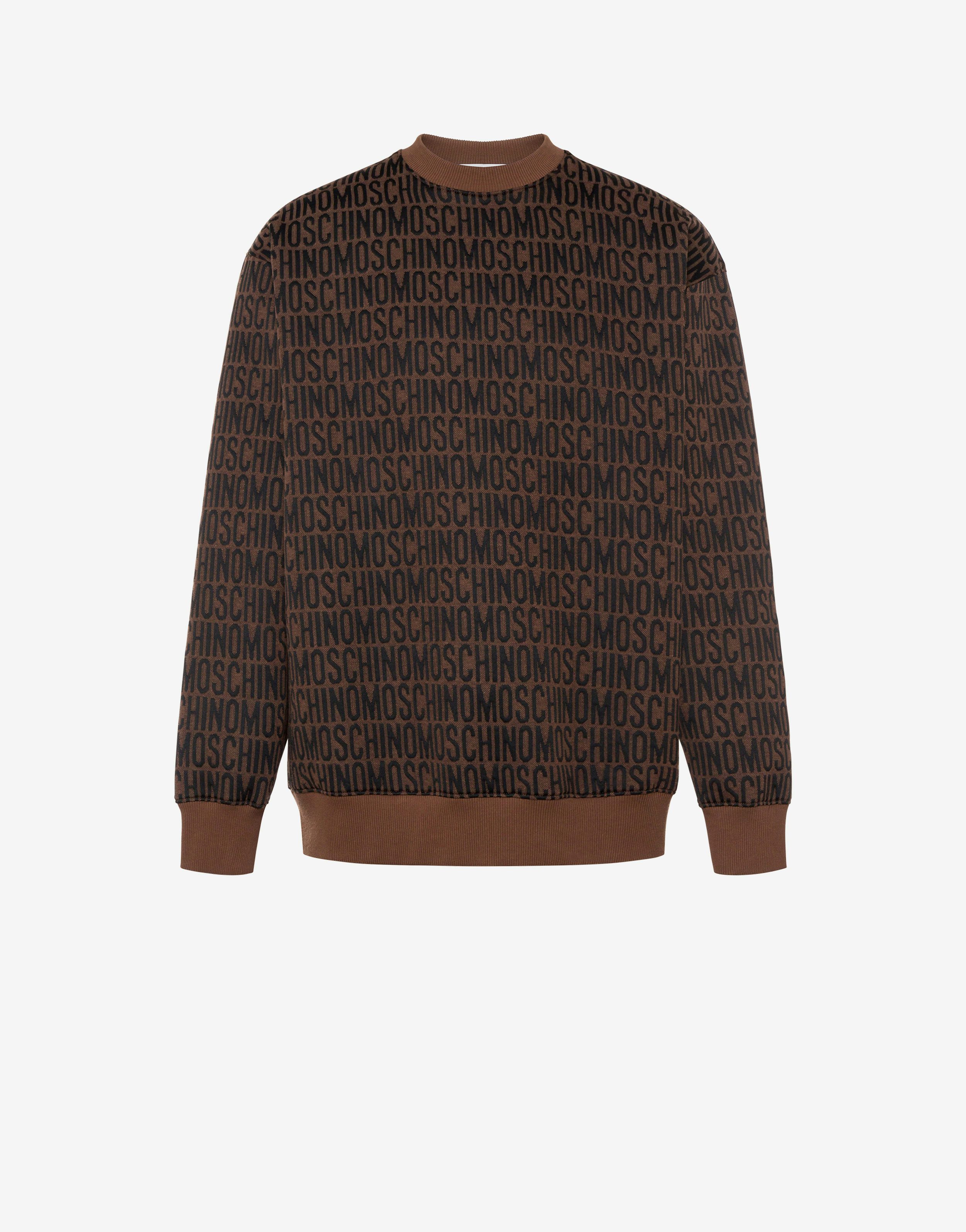 All-over Logo Jacquard Sweatshirt