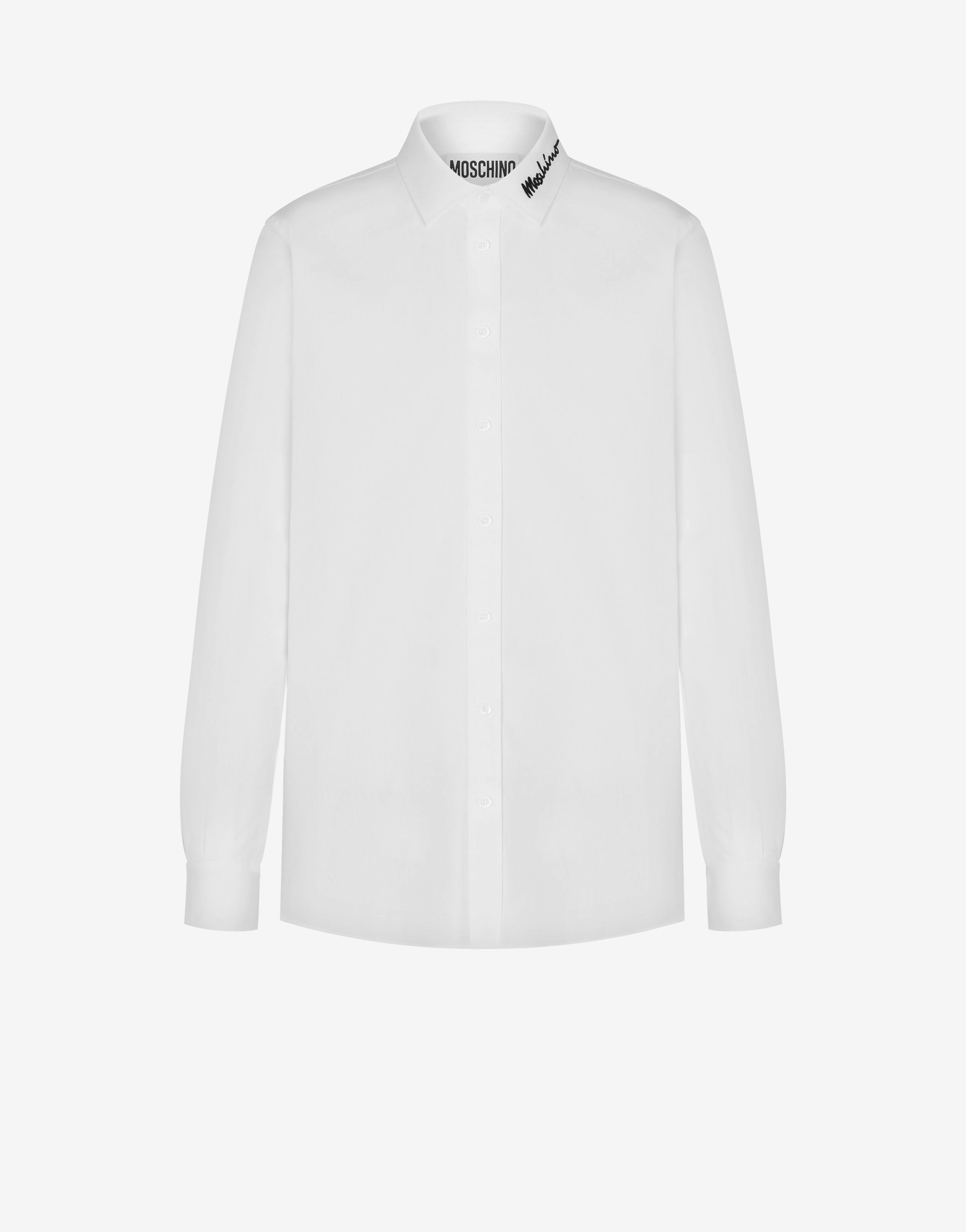Camisa De Popelina Logo Signature