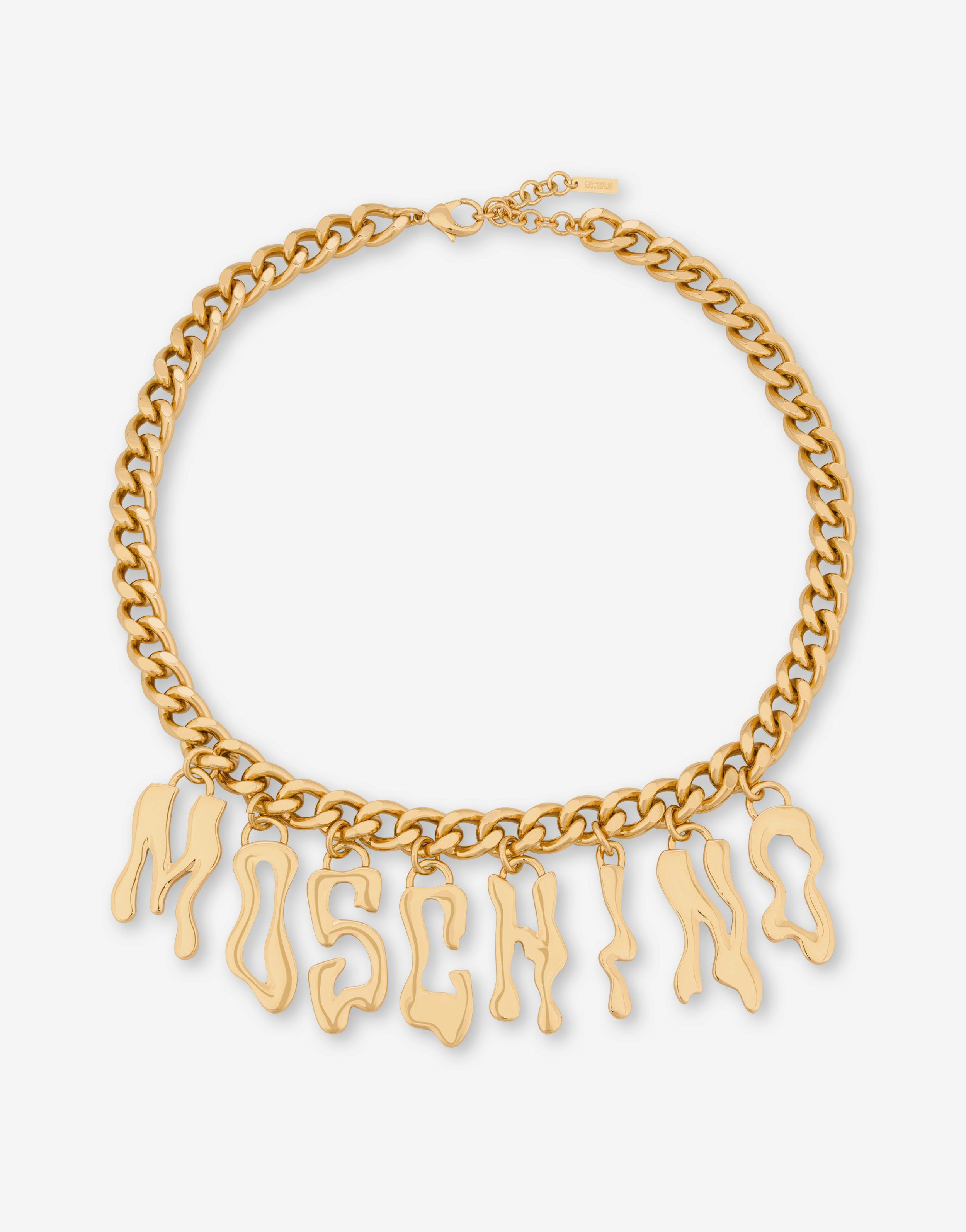 Morphed Lettering Necklace