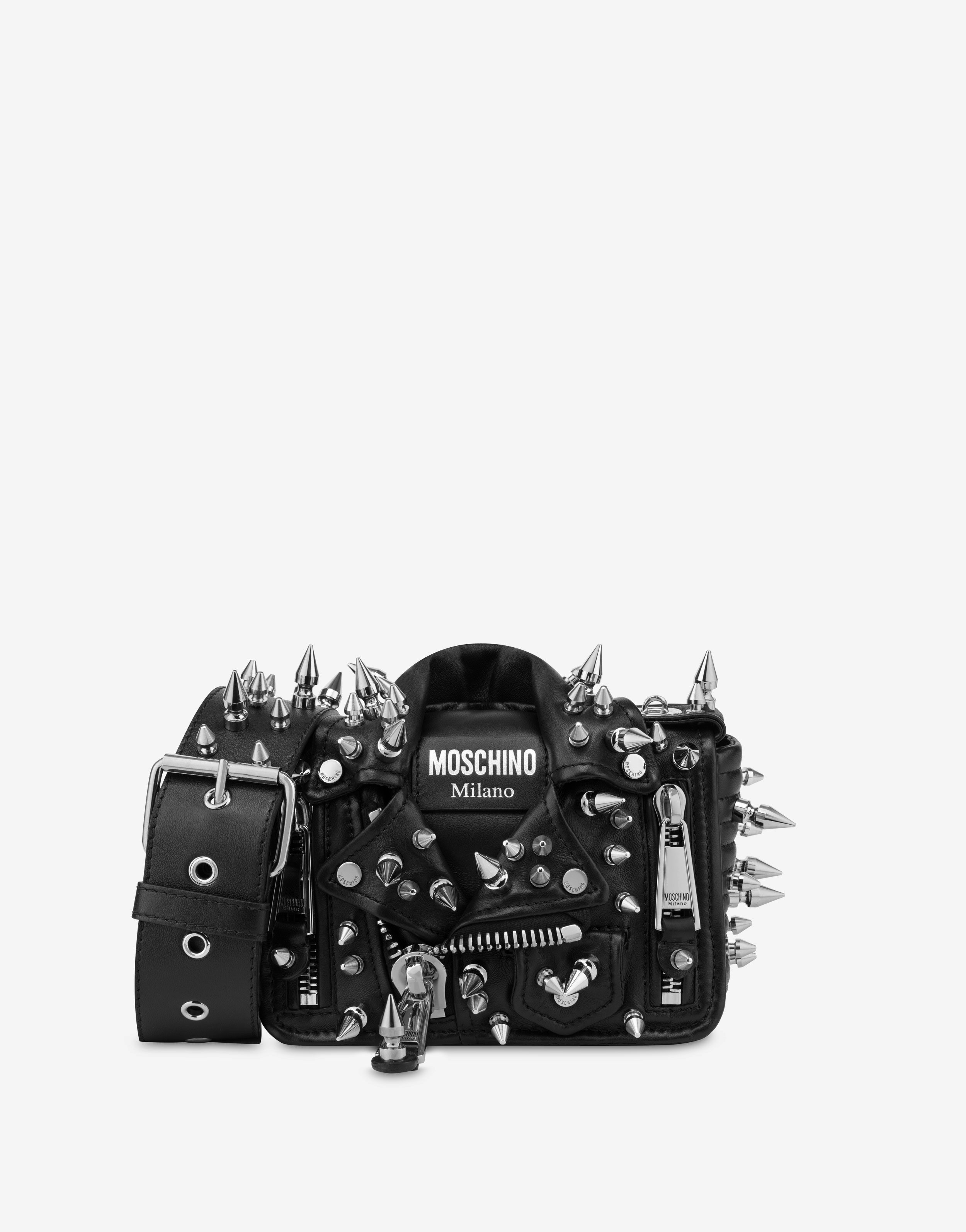 Moschino Biker Bag With Studs