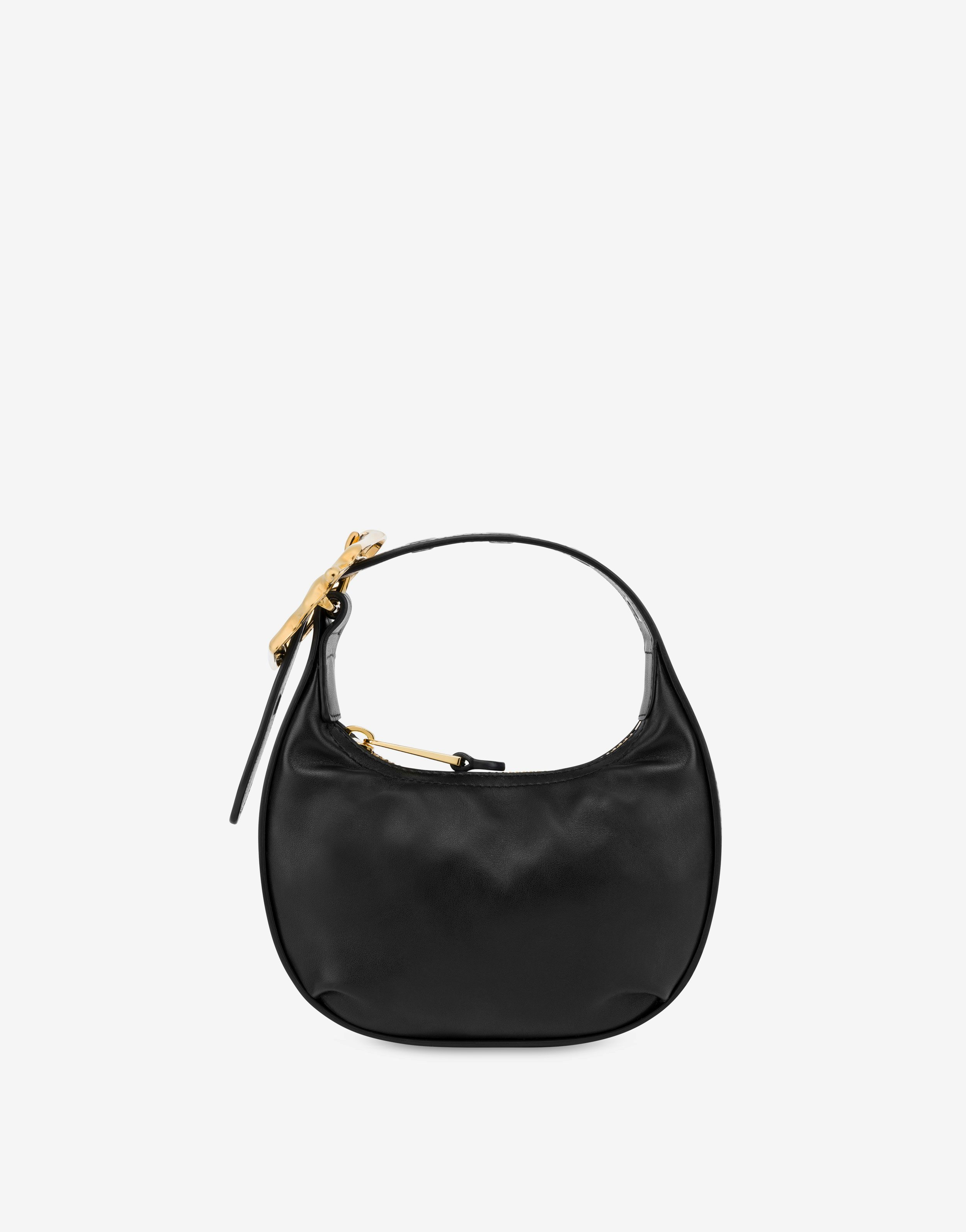 Morphed Buckle Small Hobo Bag