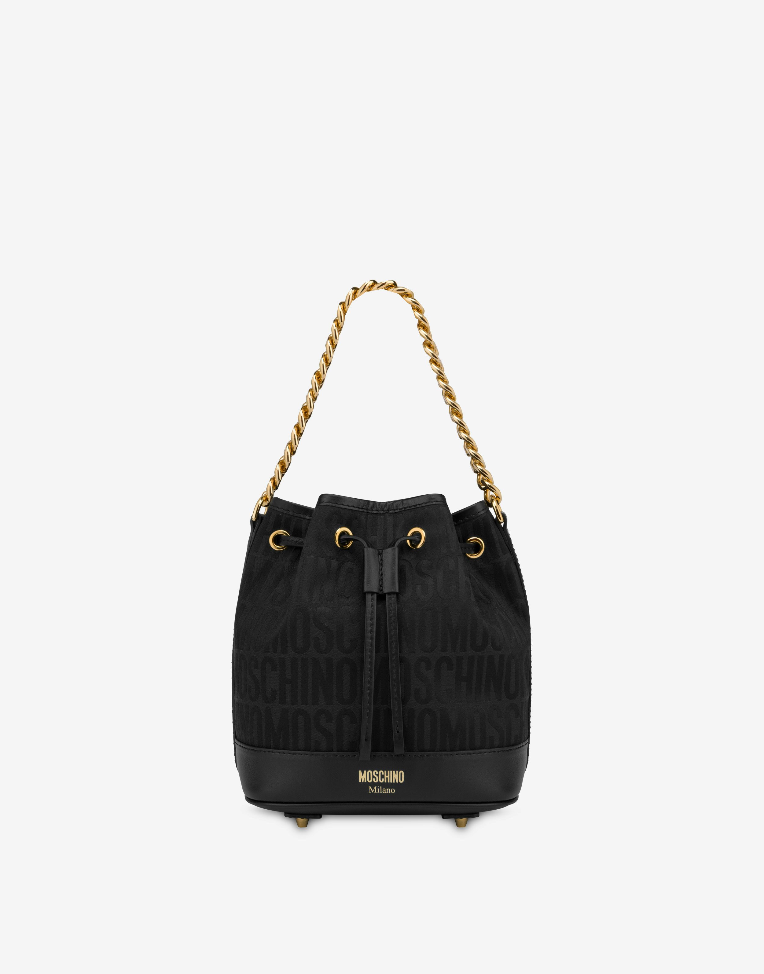 Allover Logo Bucket Bag