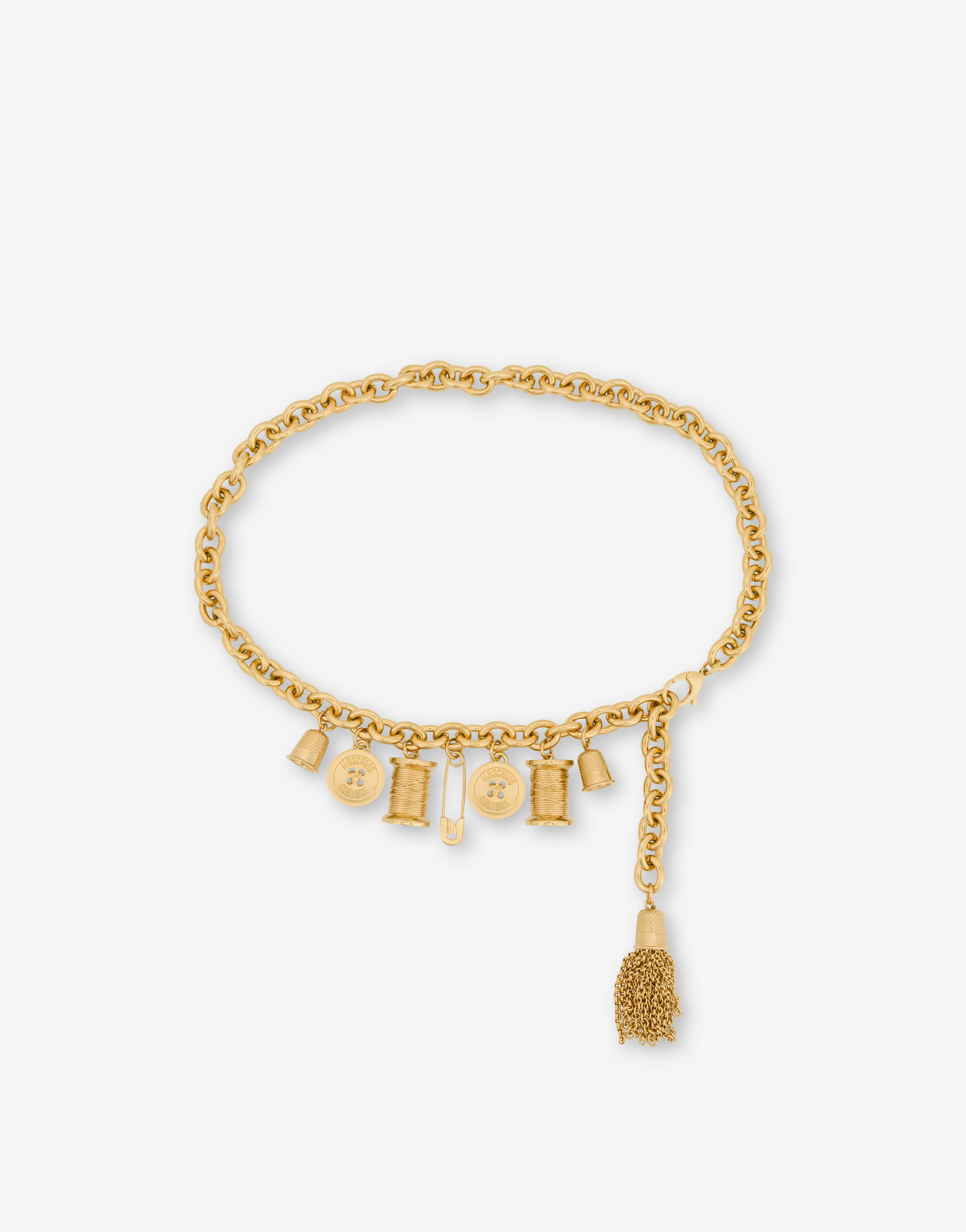 Sartorial Charms Chain Belt