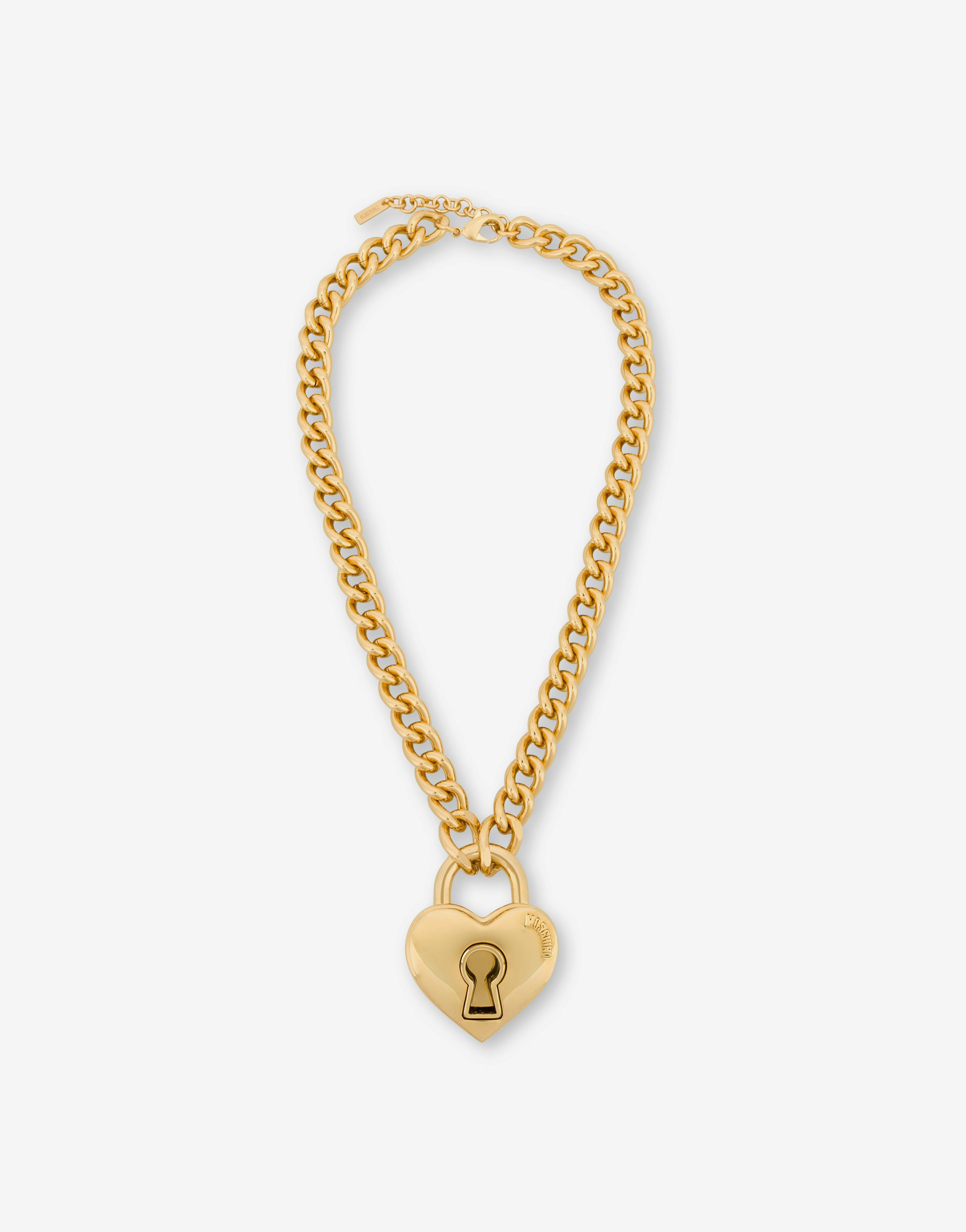 Heart Lock Chain Necklace