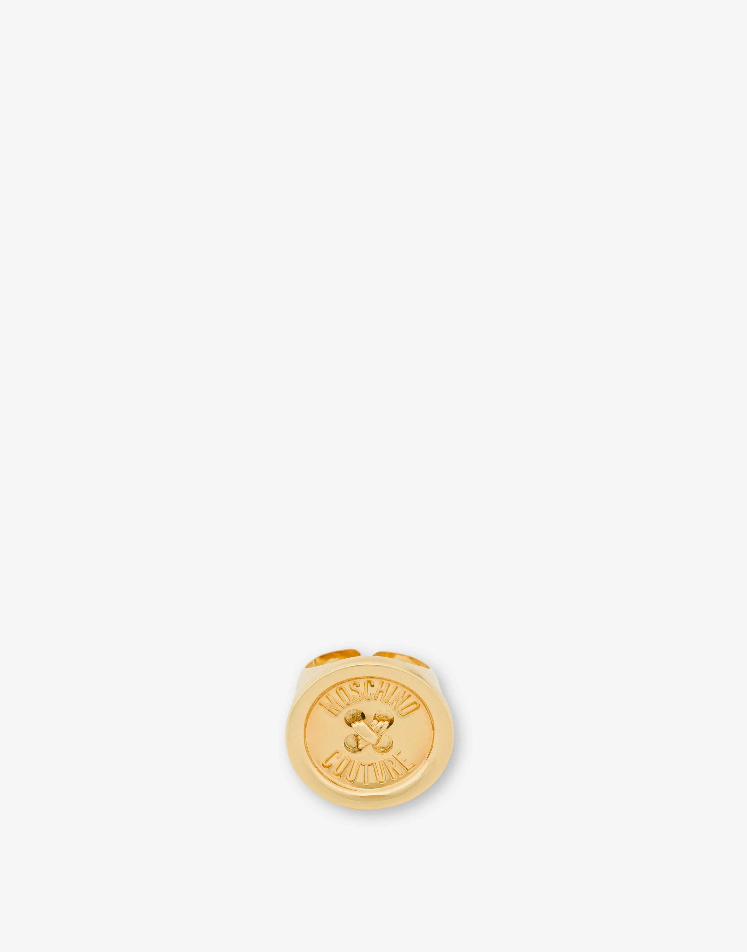 Moschino Button Ring