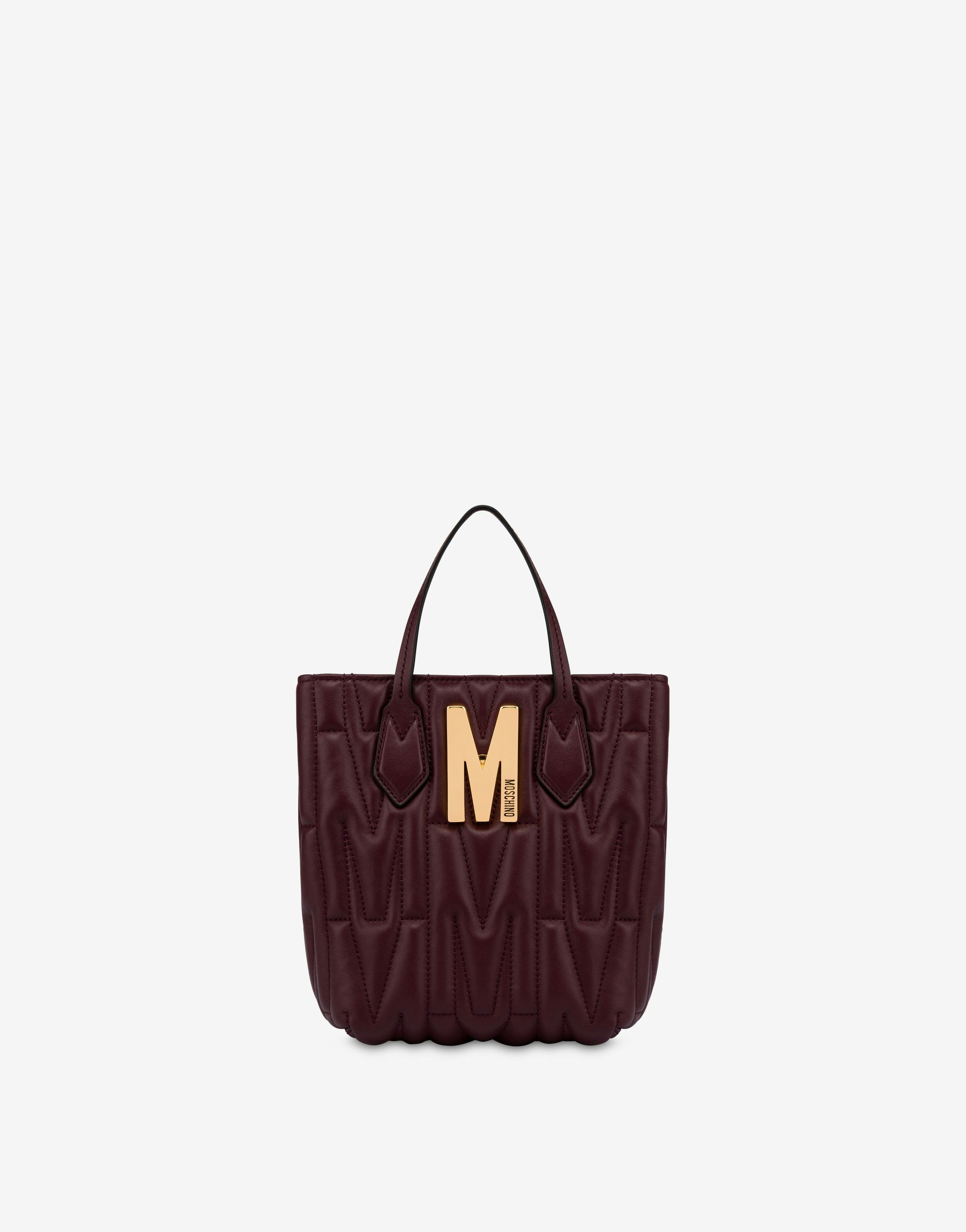Small Quilted Nappa Leather M Bag