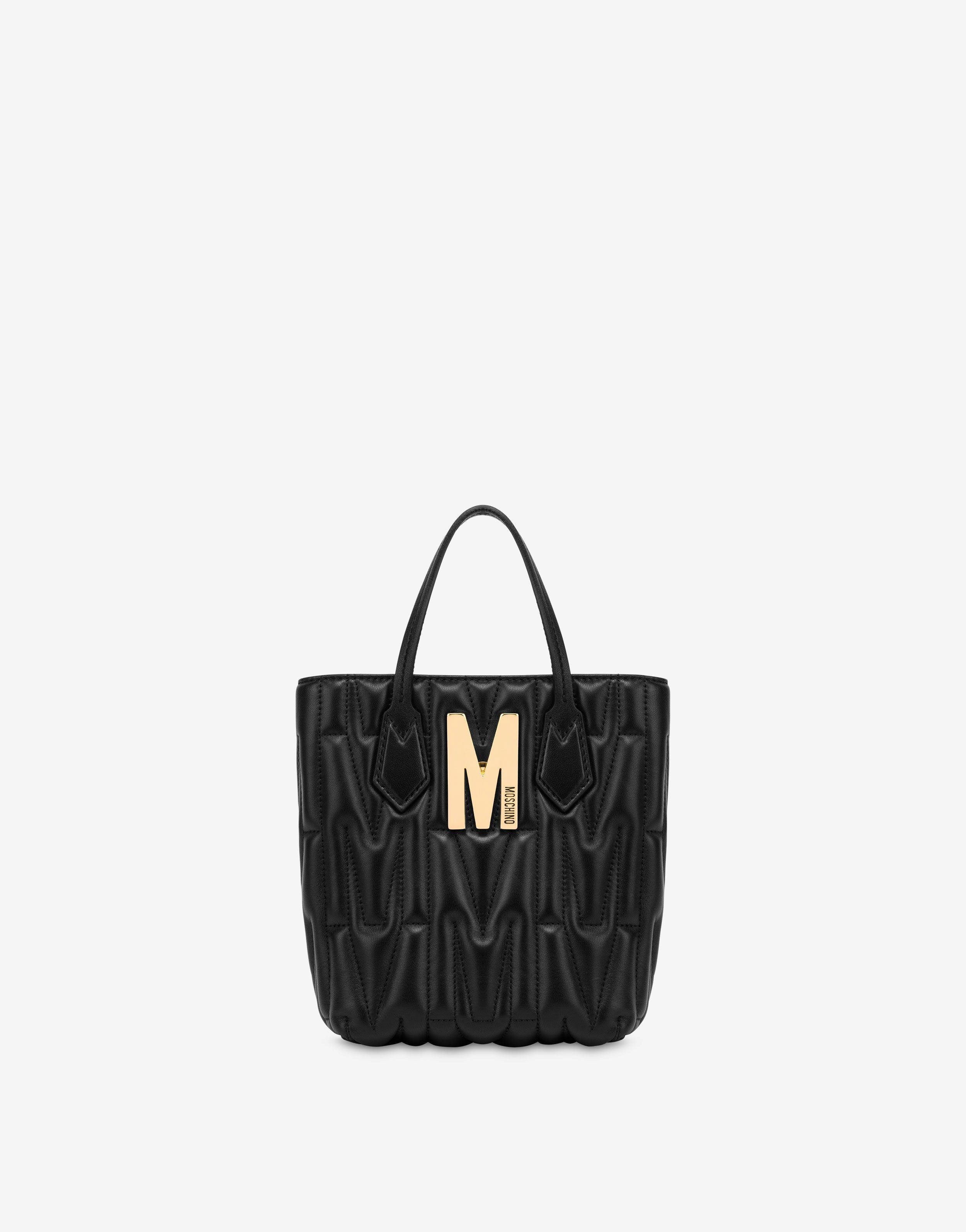 Small Quilted Nappa Leather M Bag