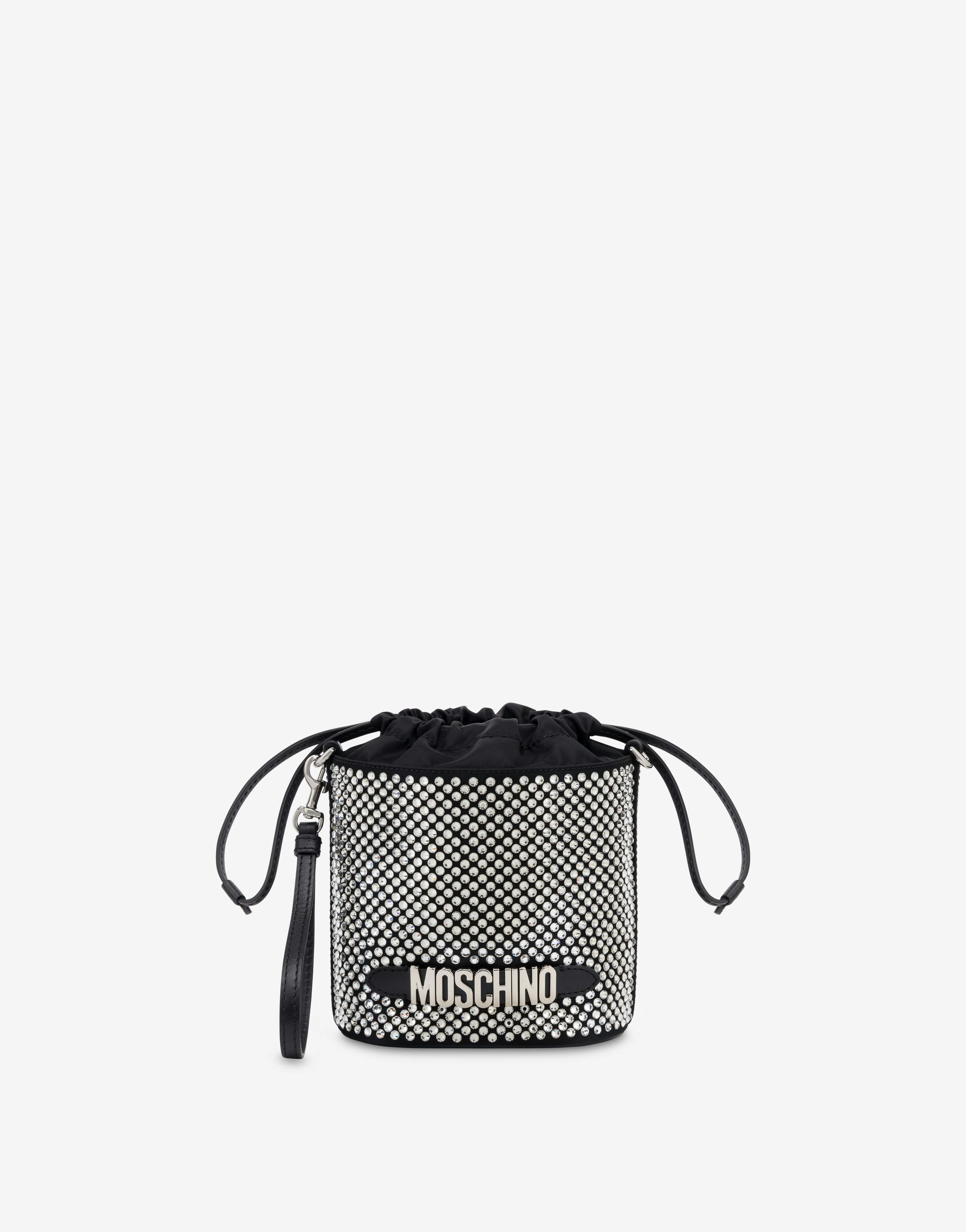 Bucket Bag With Rhinestones