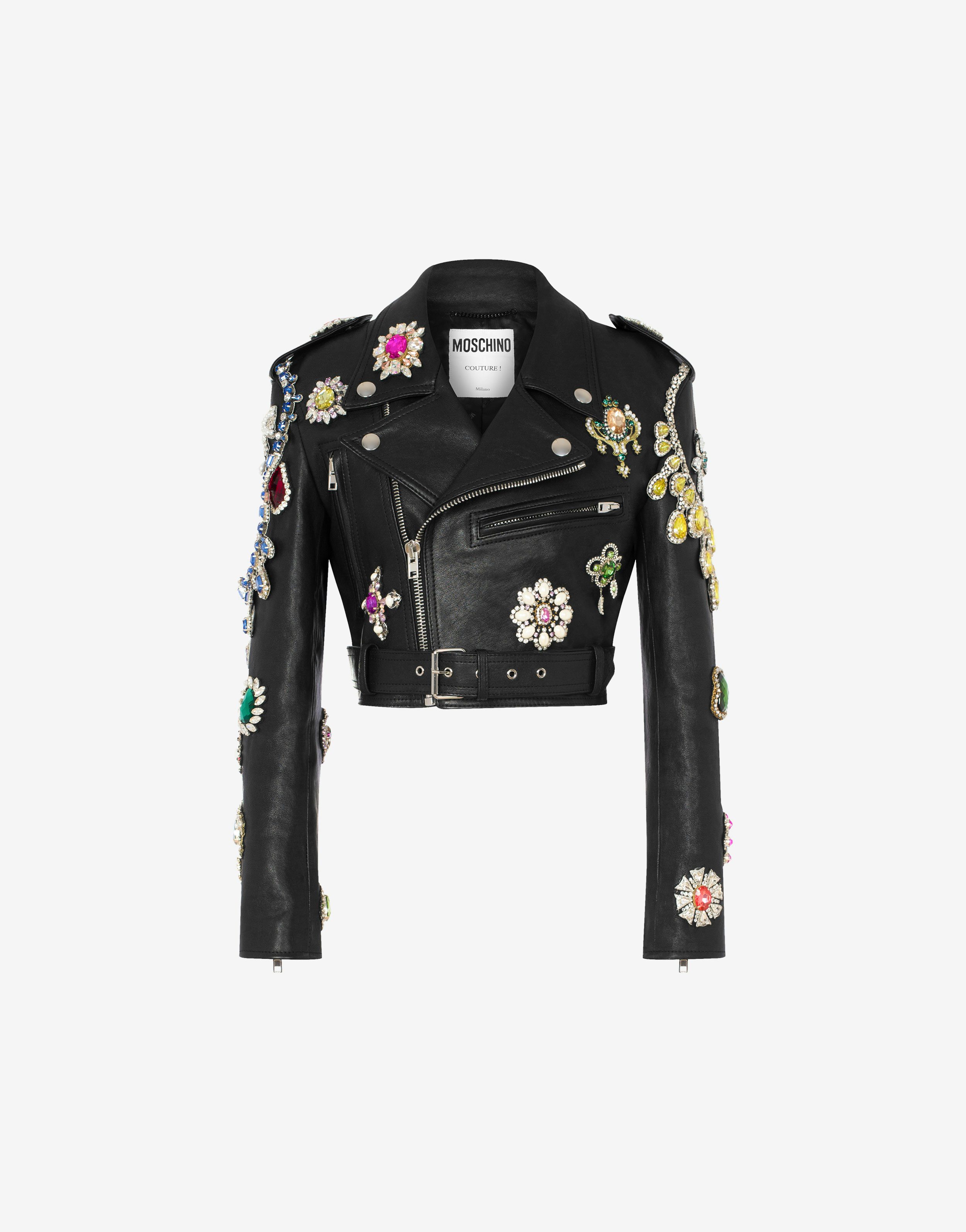 Jewels Nappa Leather Biker