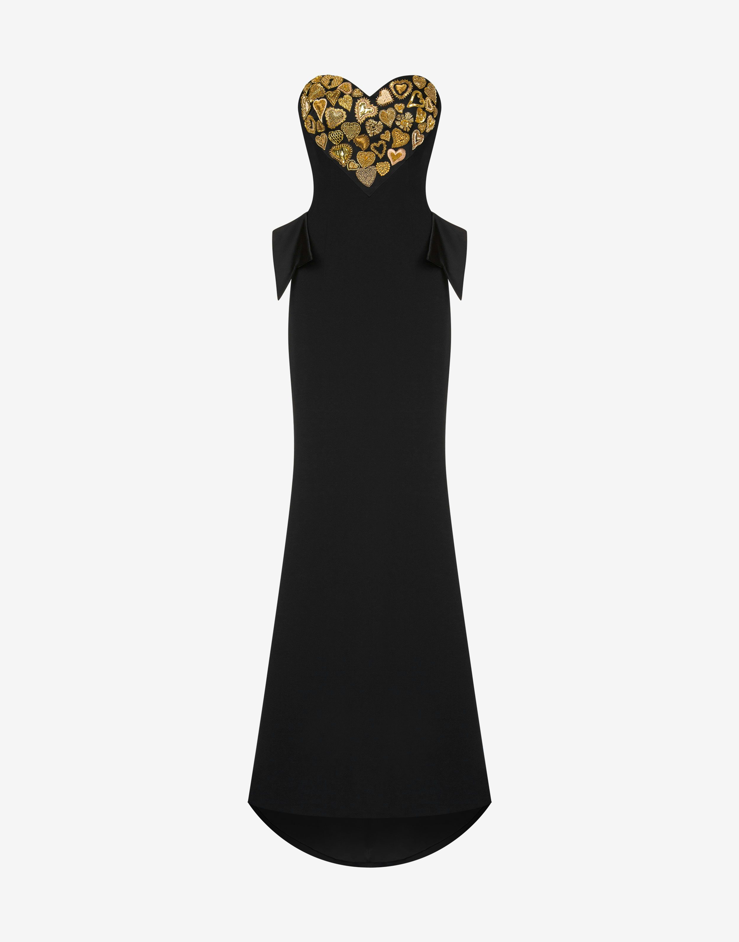 Embellished Hearts Corset Dress