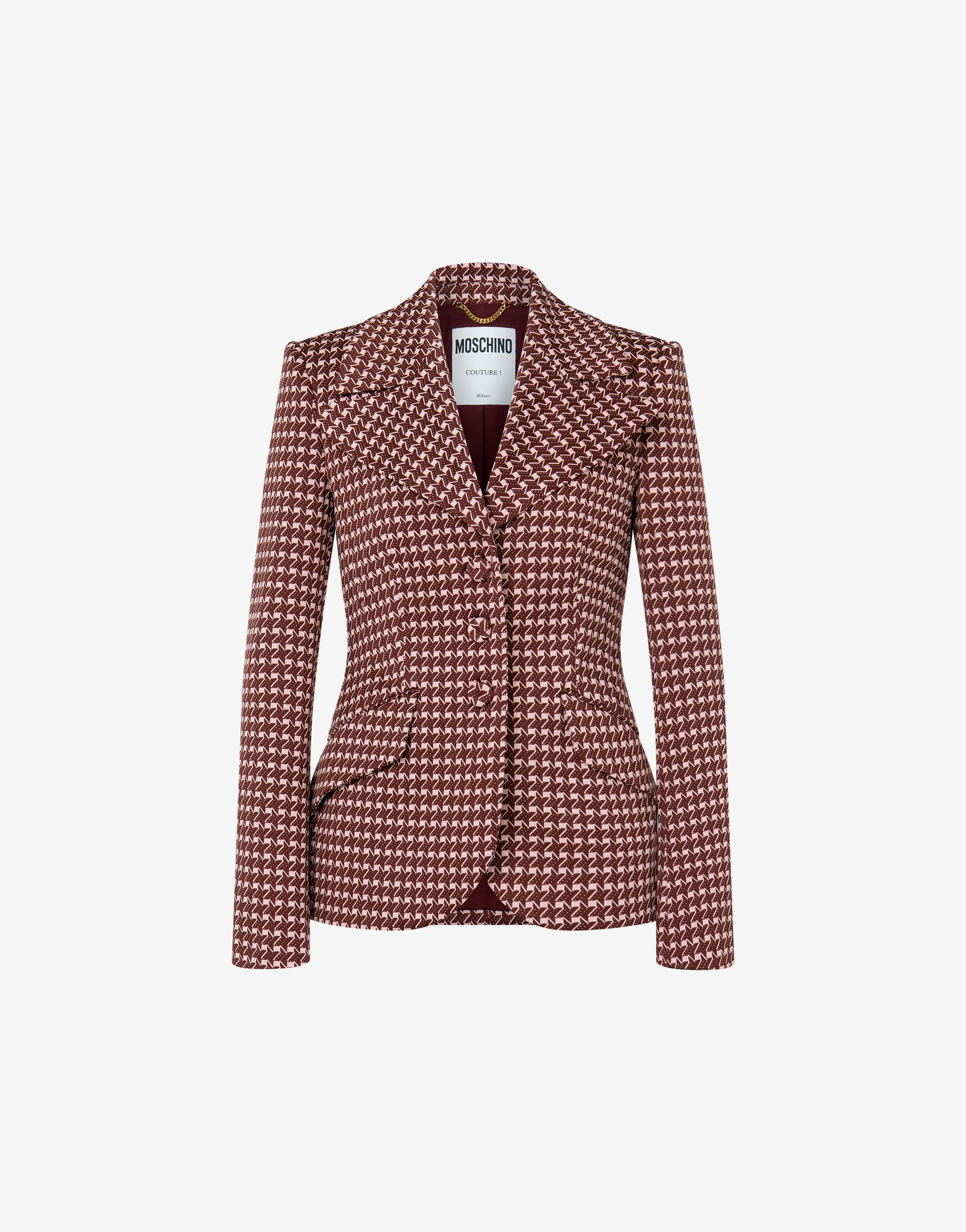 Jacquard Stretch Nylon Jacket