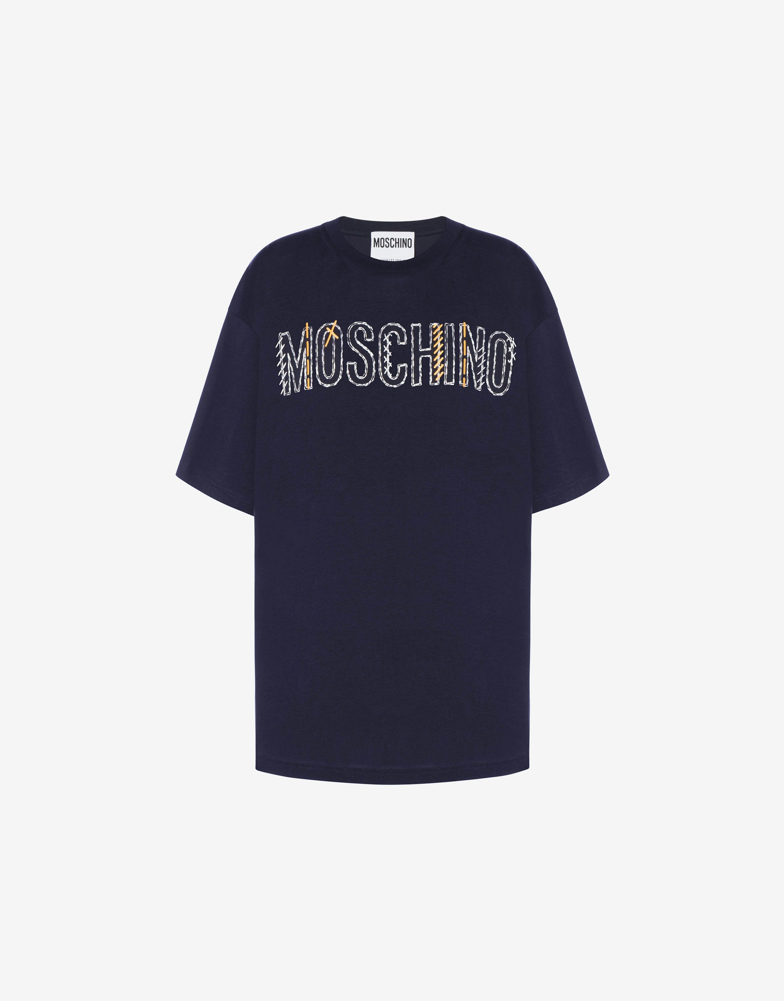 Stitching Logo Organic Jersey T-shirt