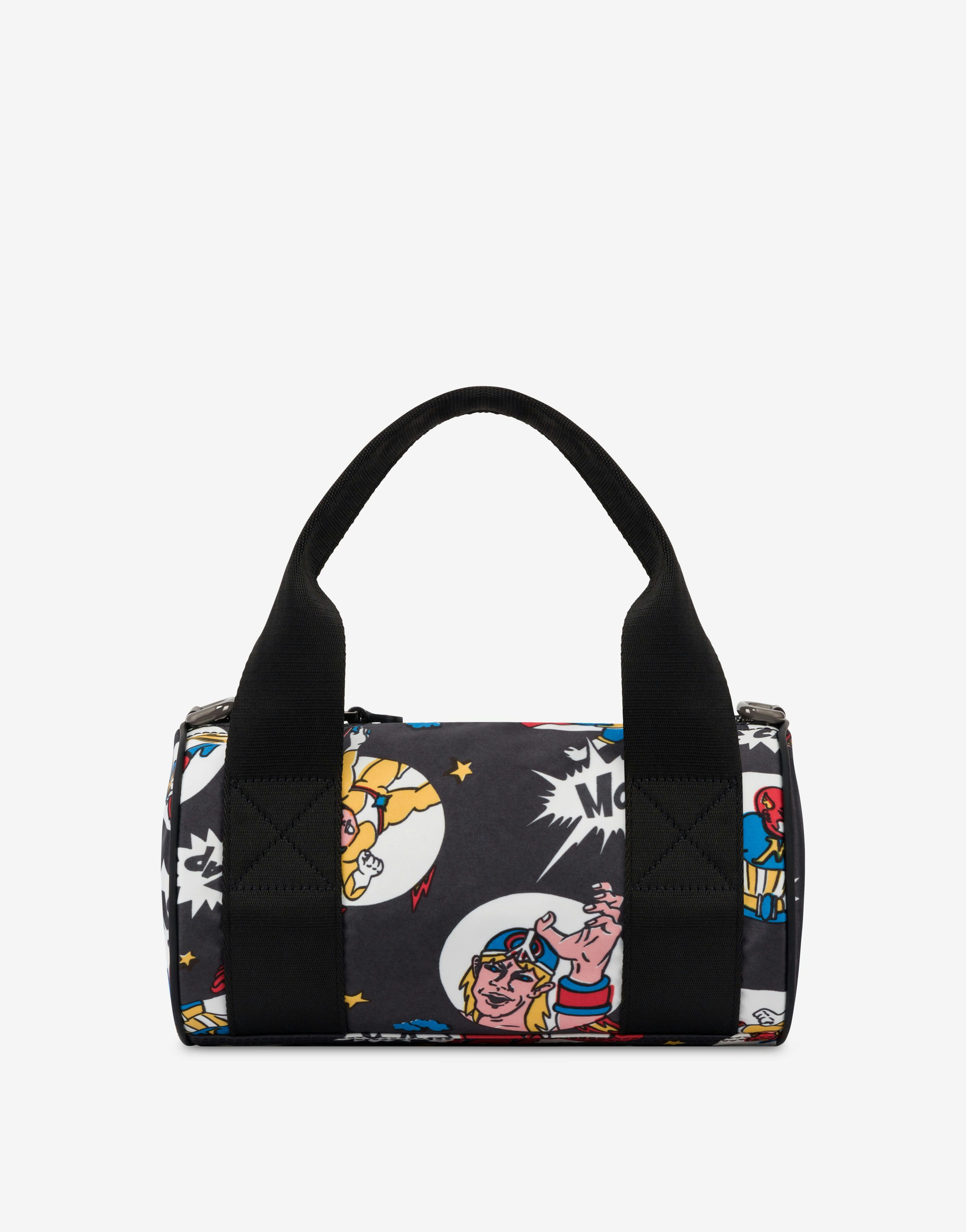 Allover Cartoon Nylon Bag