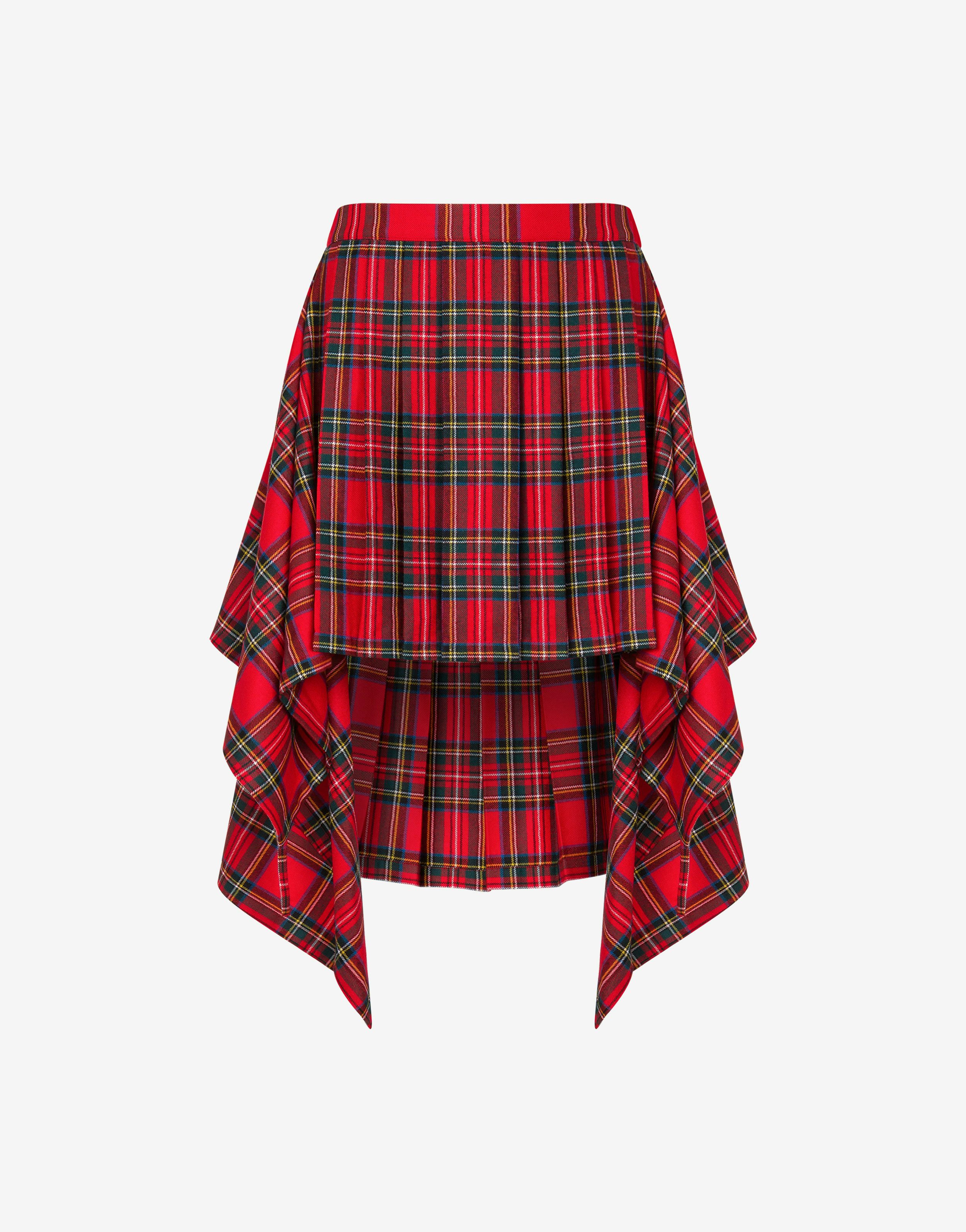 Tartan Wool Skirt