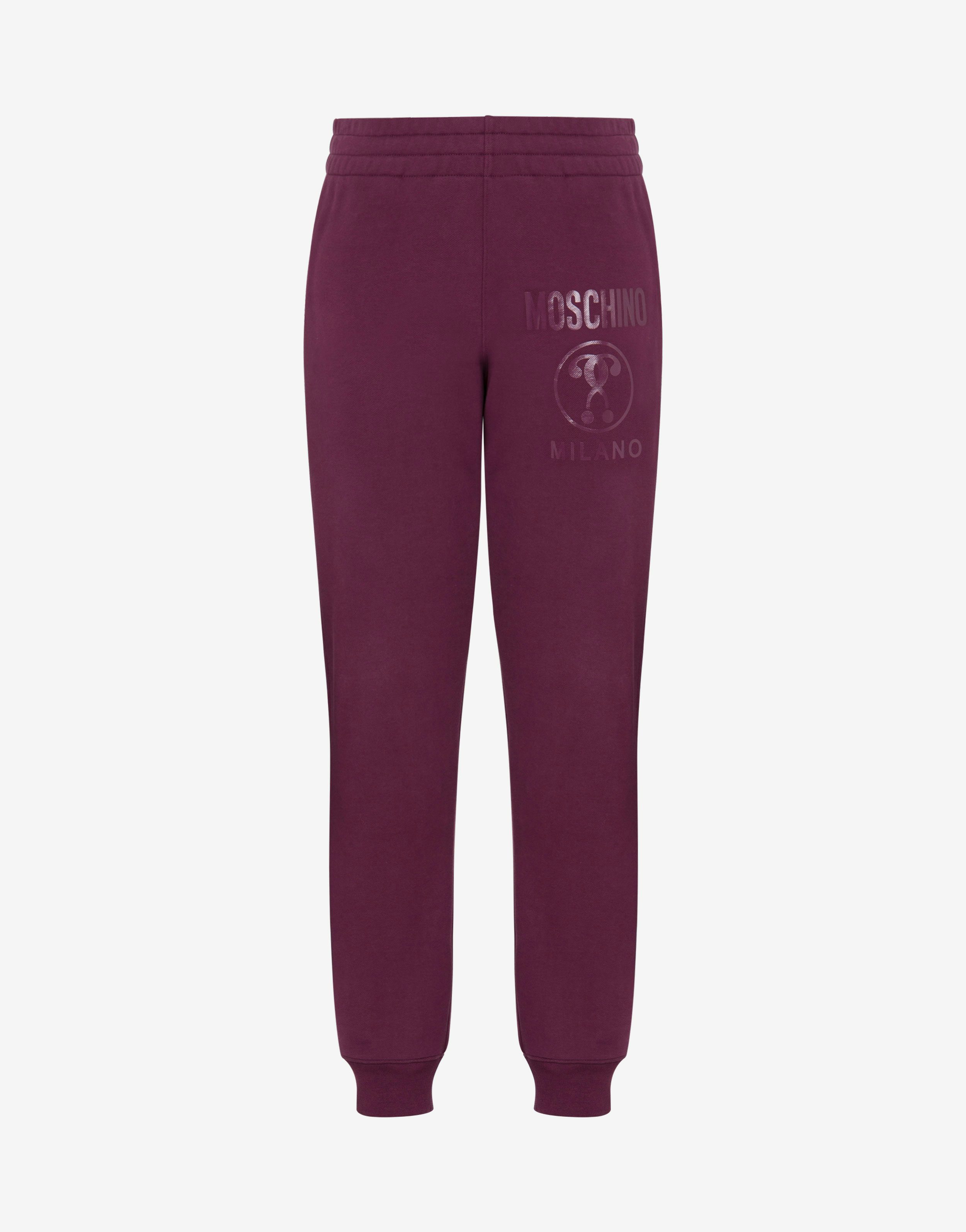 Double Question Mark Fleece Joggers