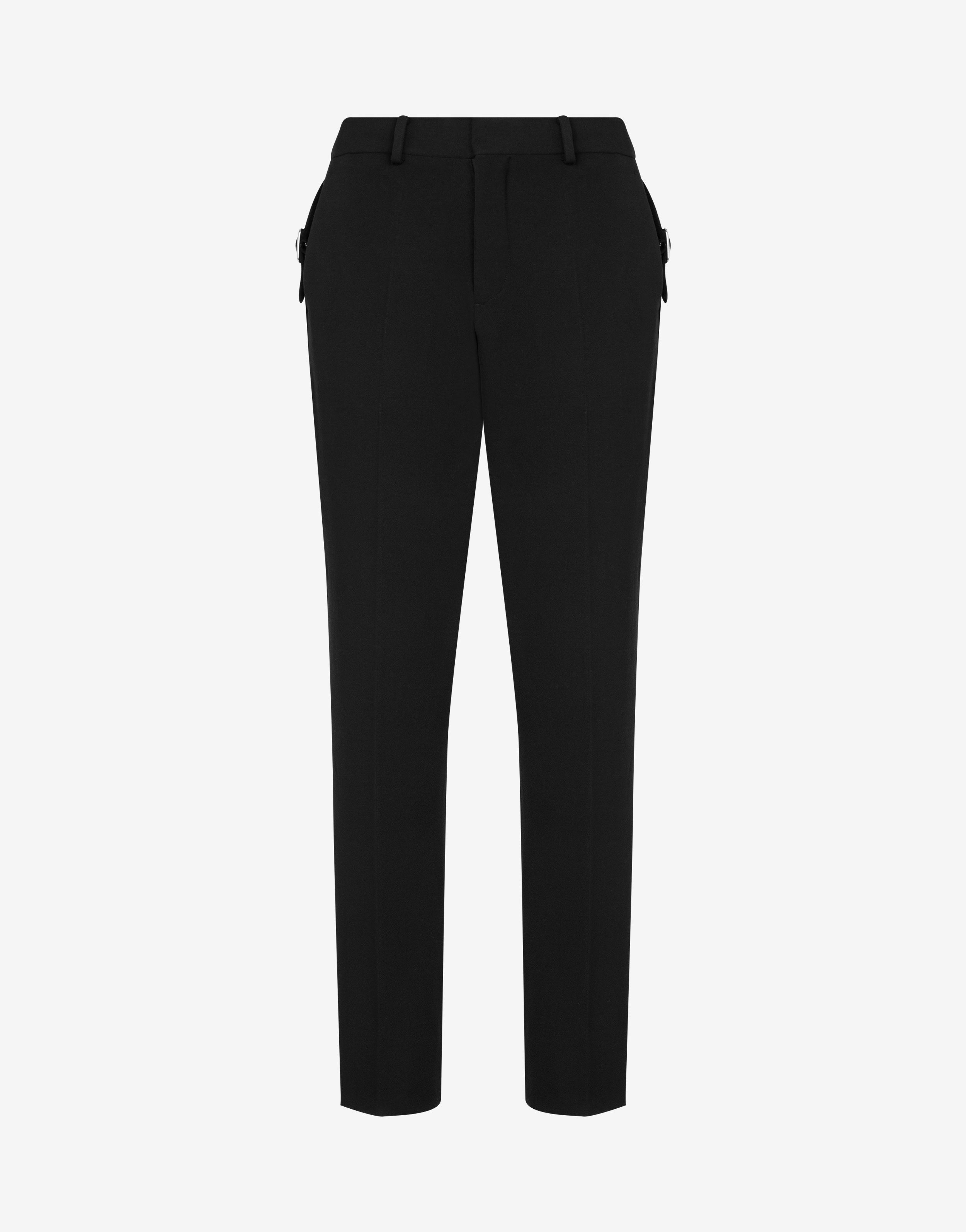 Grain De Poudre Wool Trousers