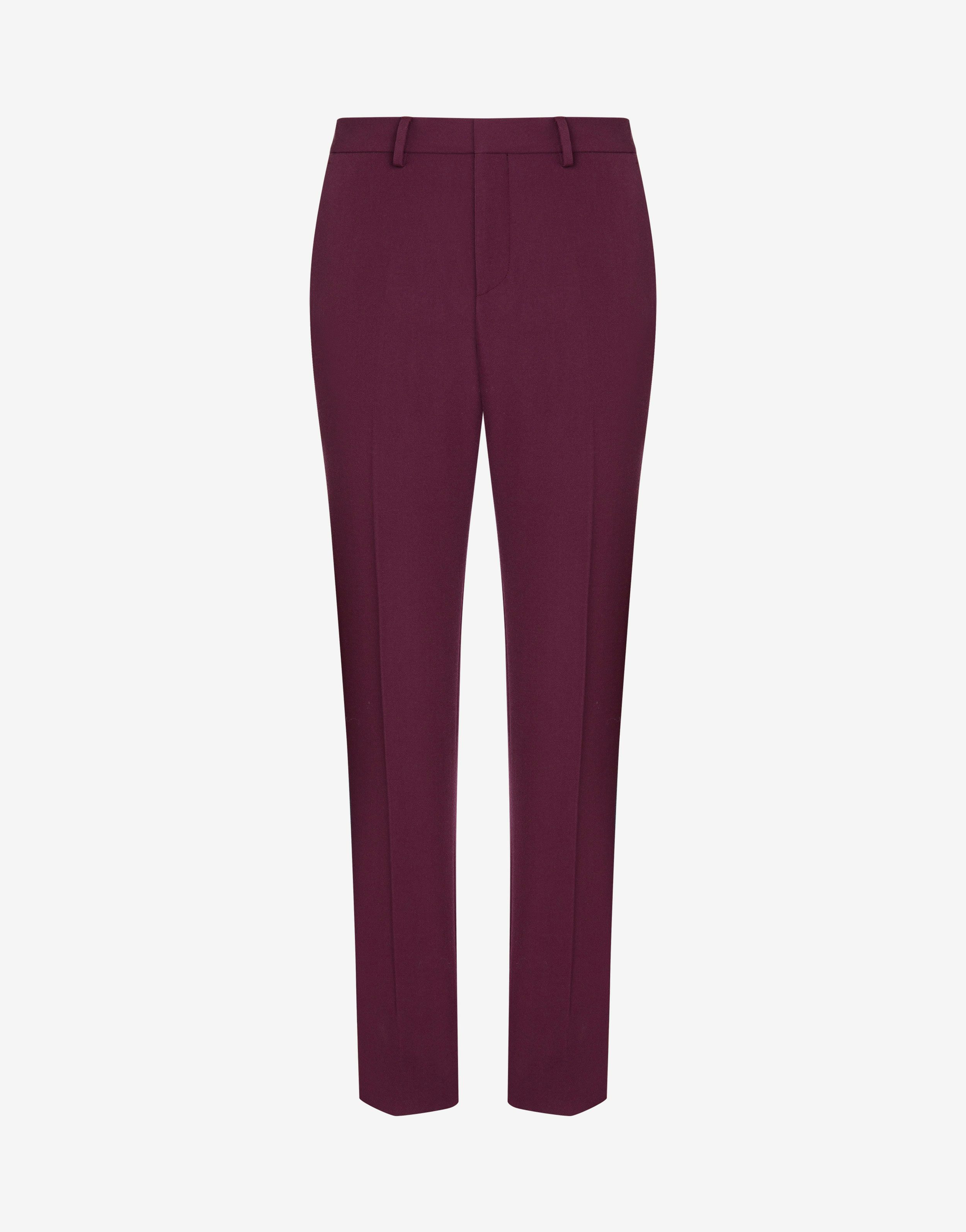Grain De Poudre Wool Trousers