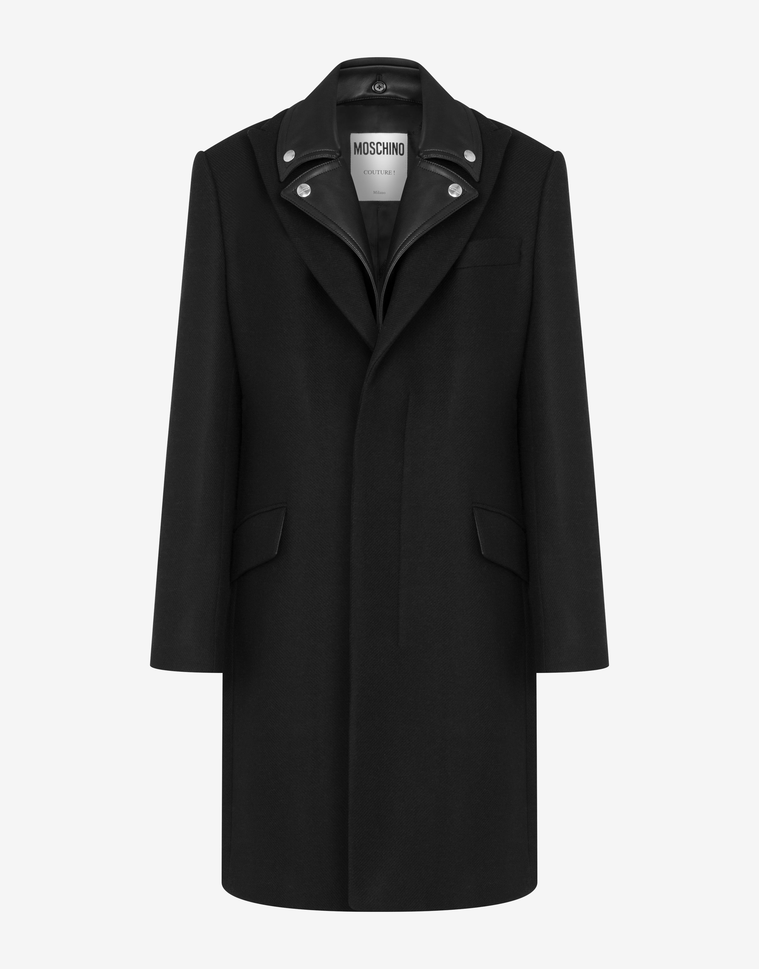 Biker Details Cloth Coat