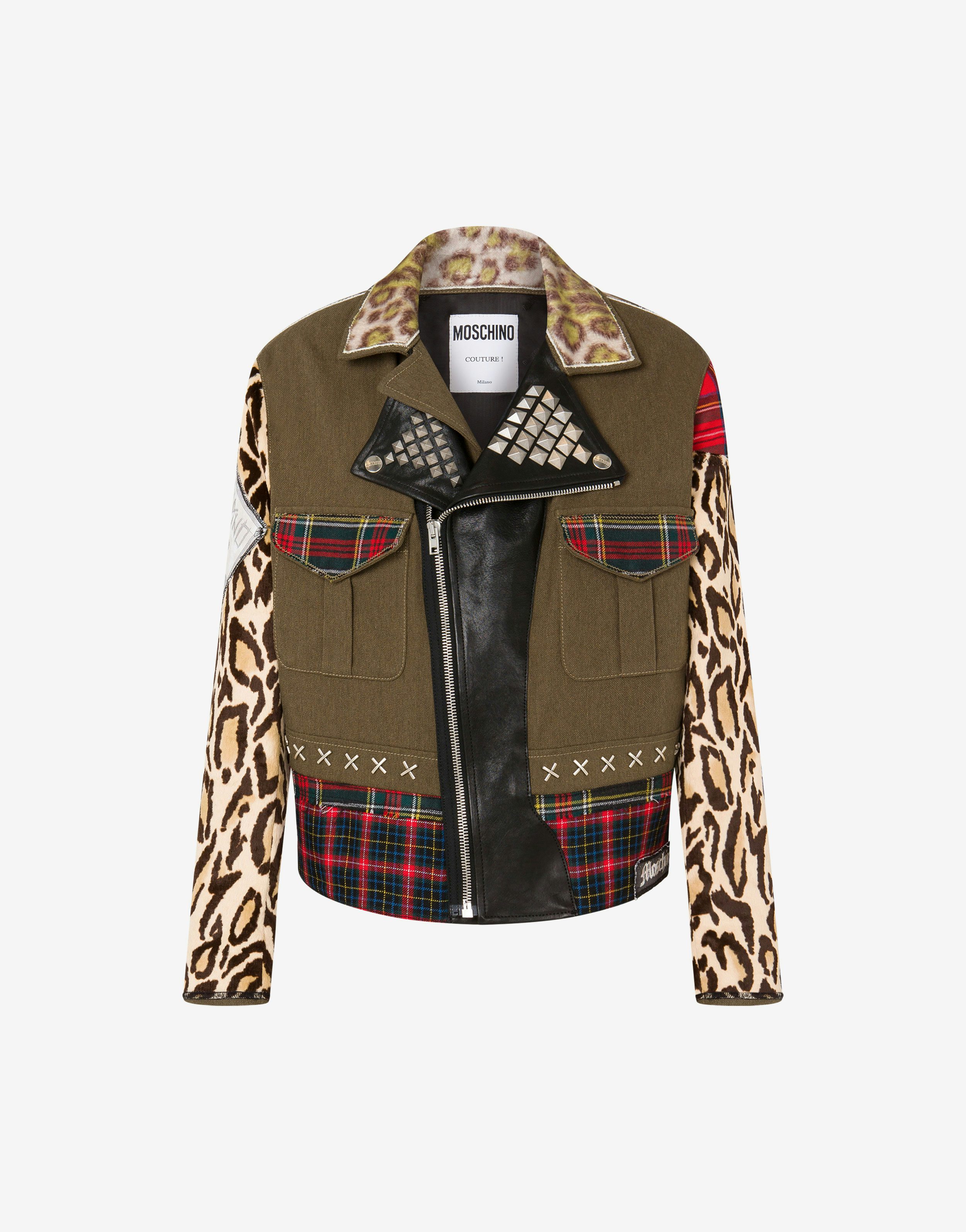 Military Patchwork Jacket