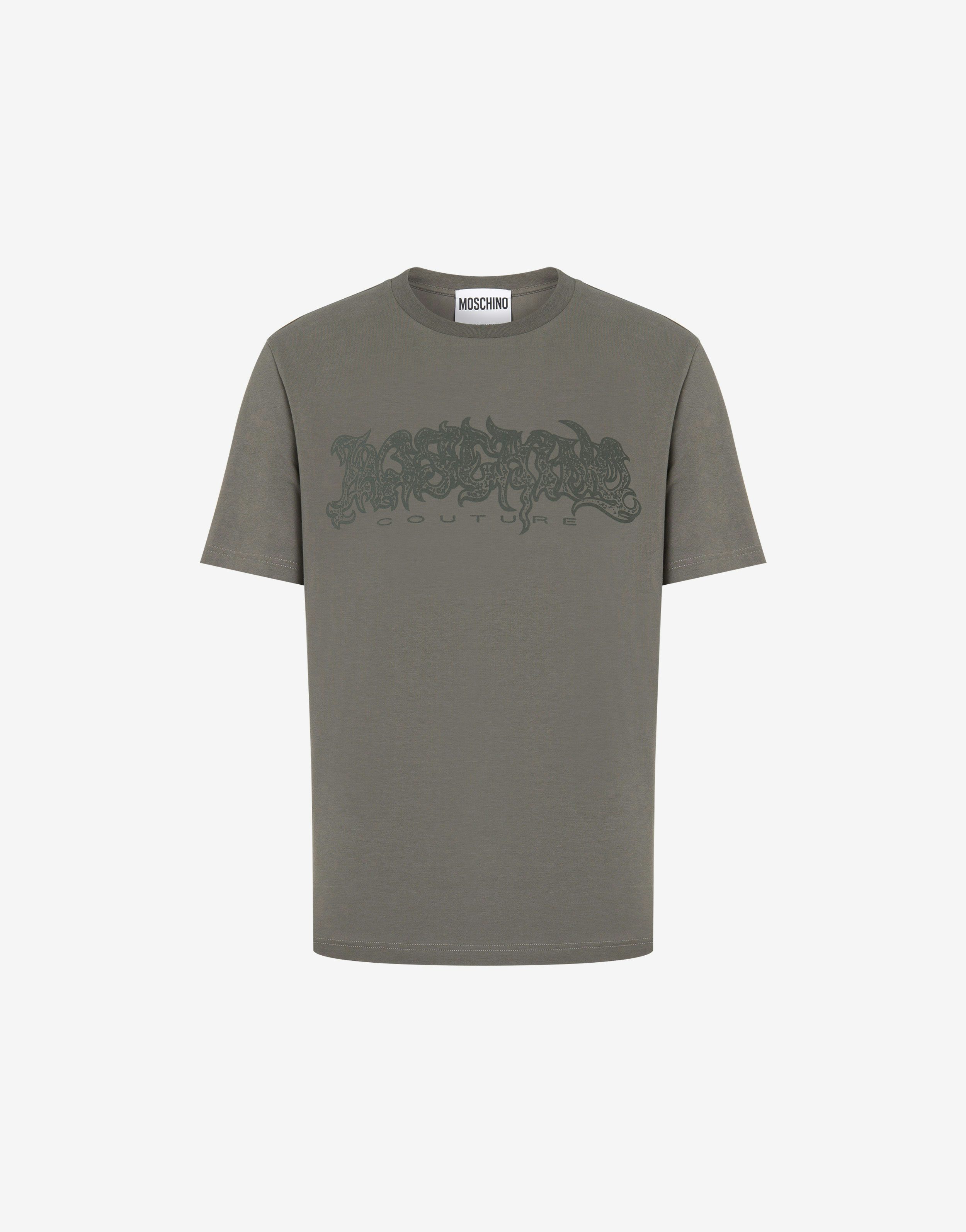 New Wave Logo Stretch Jersey T-shirt