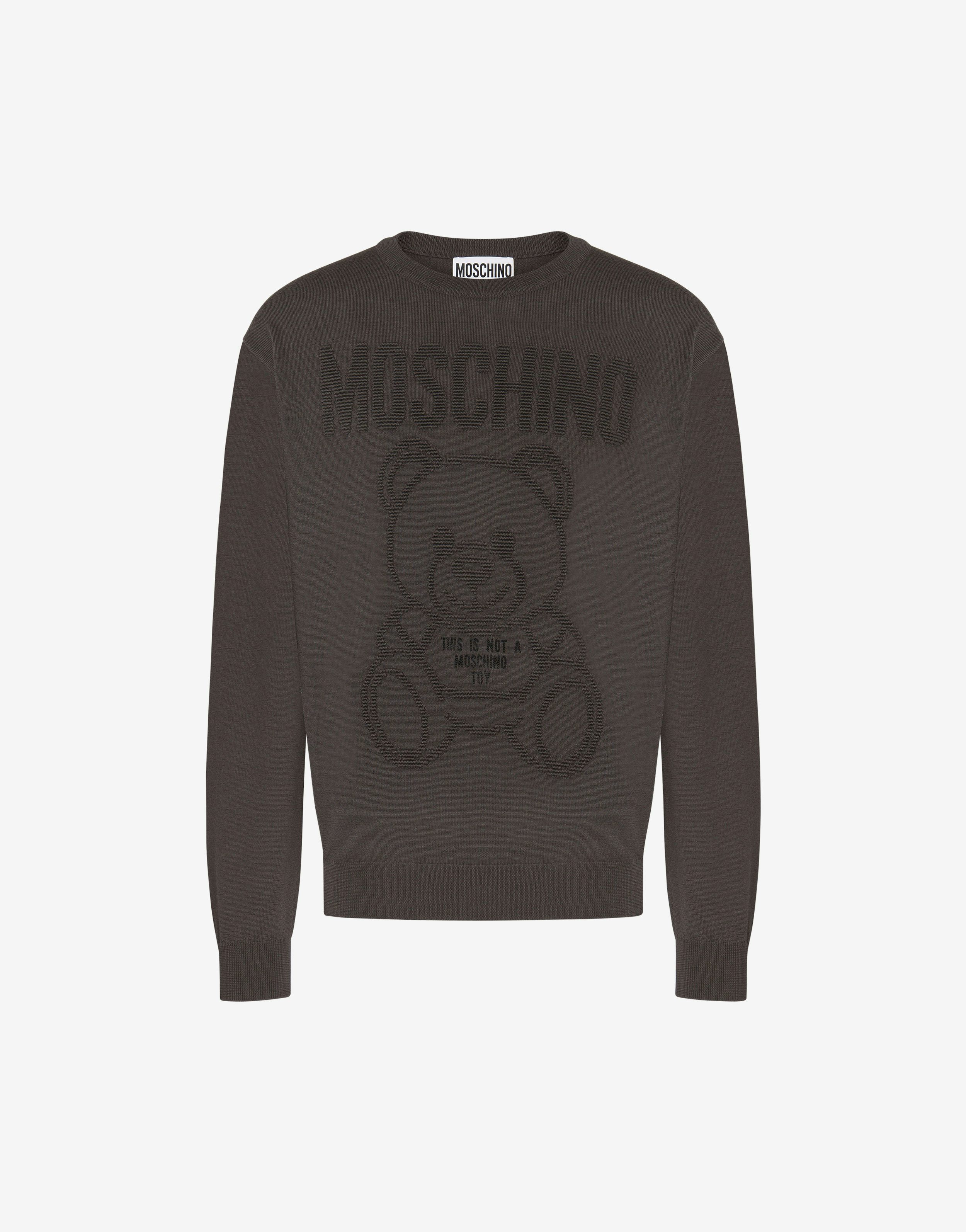 Wool Moschino Teddy Bear Pullover