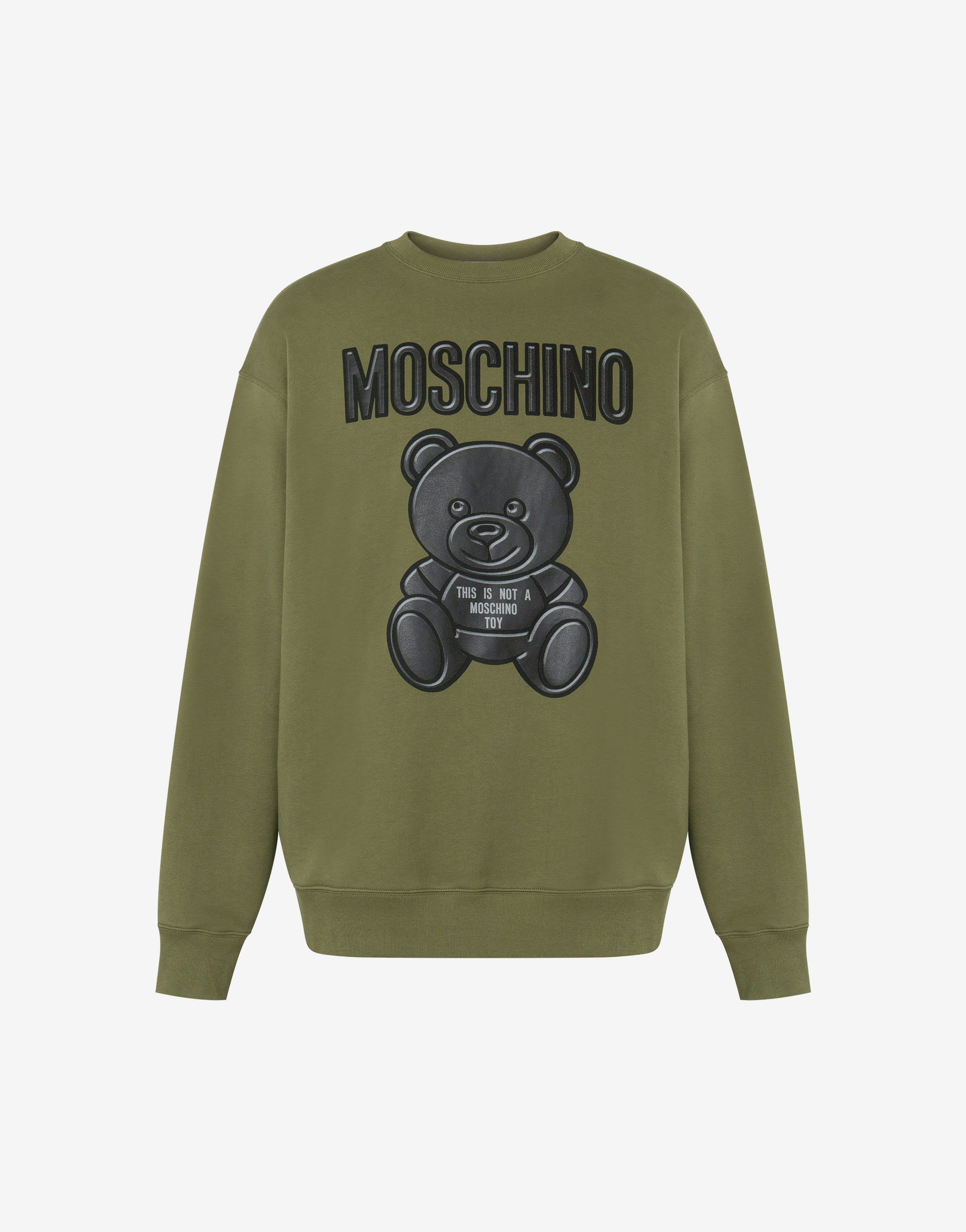 Moschino Teddy Bear Organic Cotton Sweatshirt