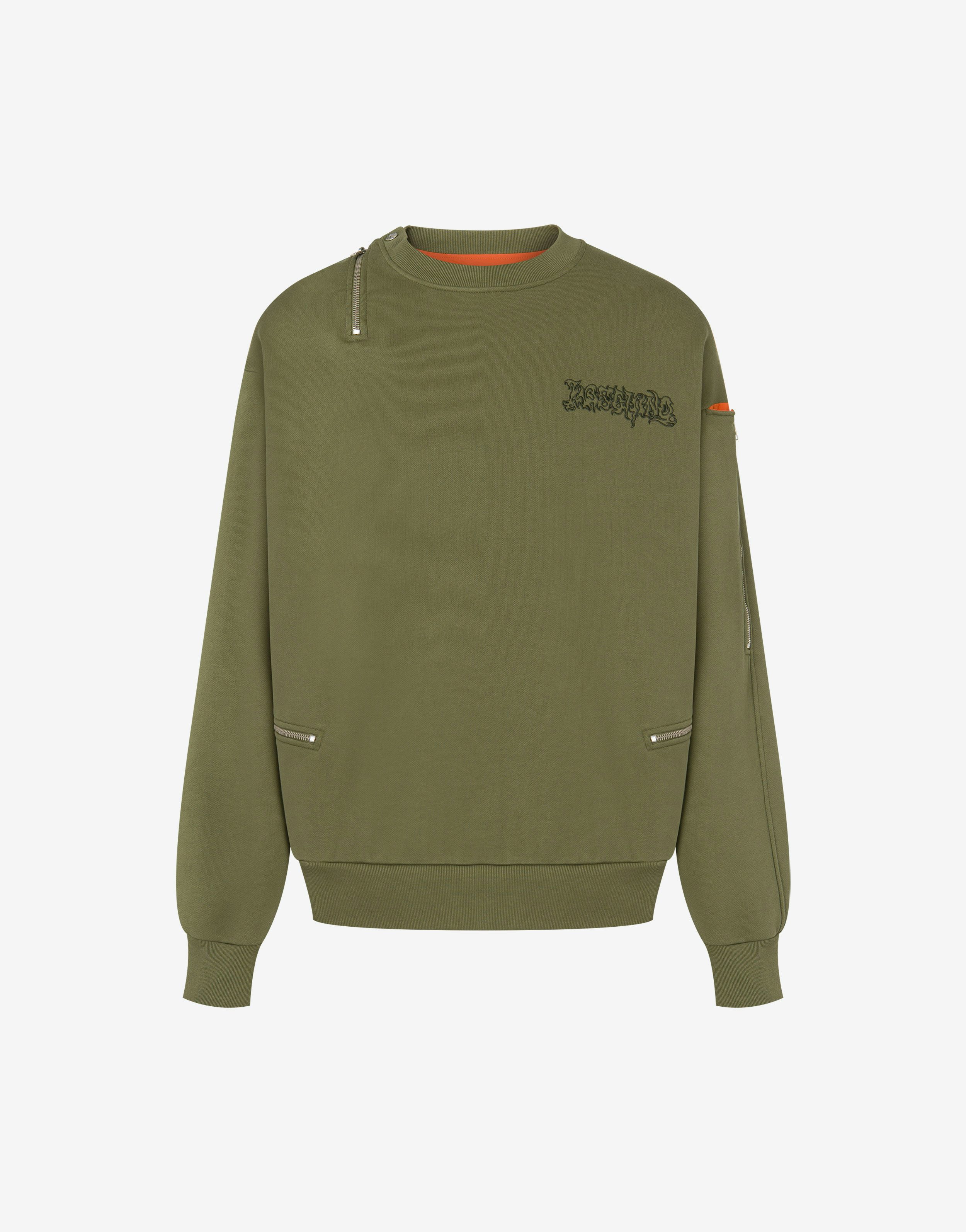New Wave Logo Organic Cotton Sweatshirt