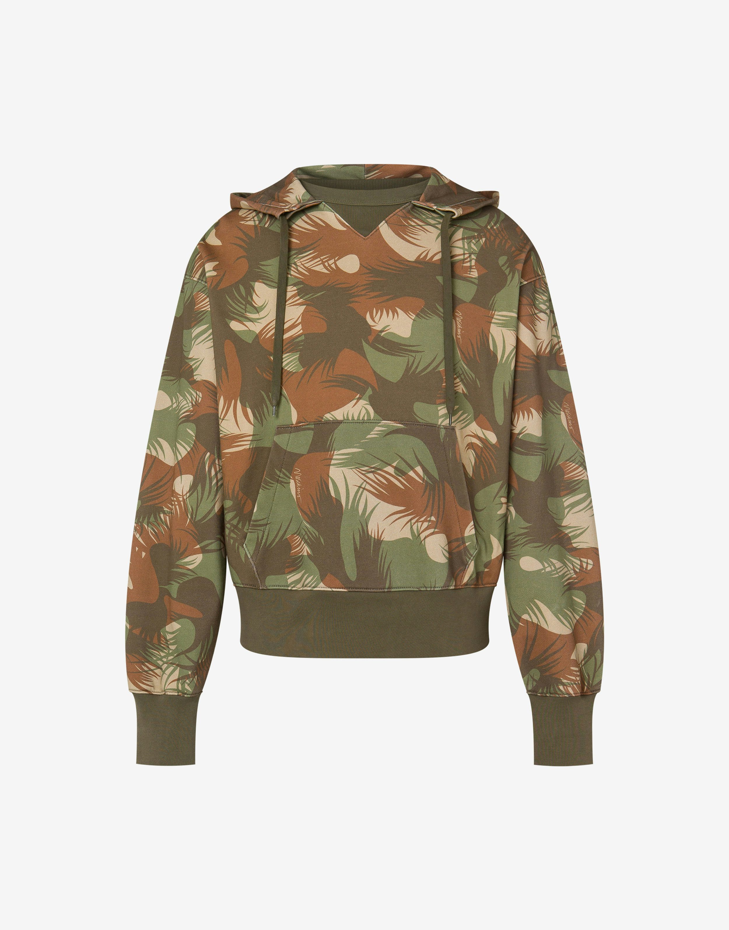 Camouflage Print Hoodie