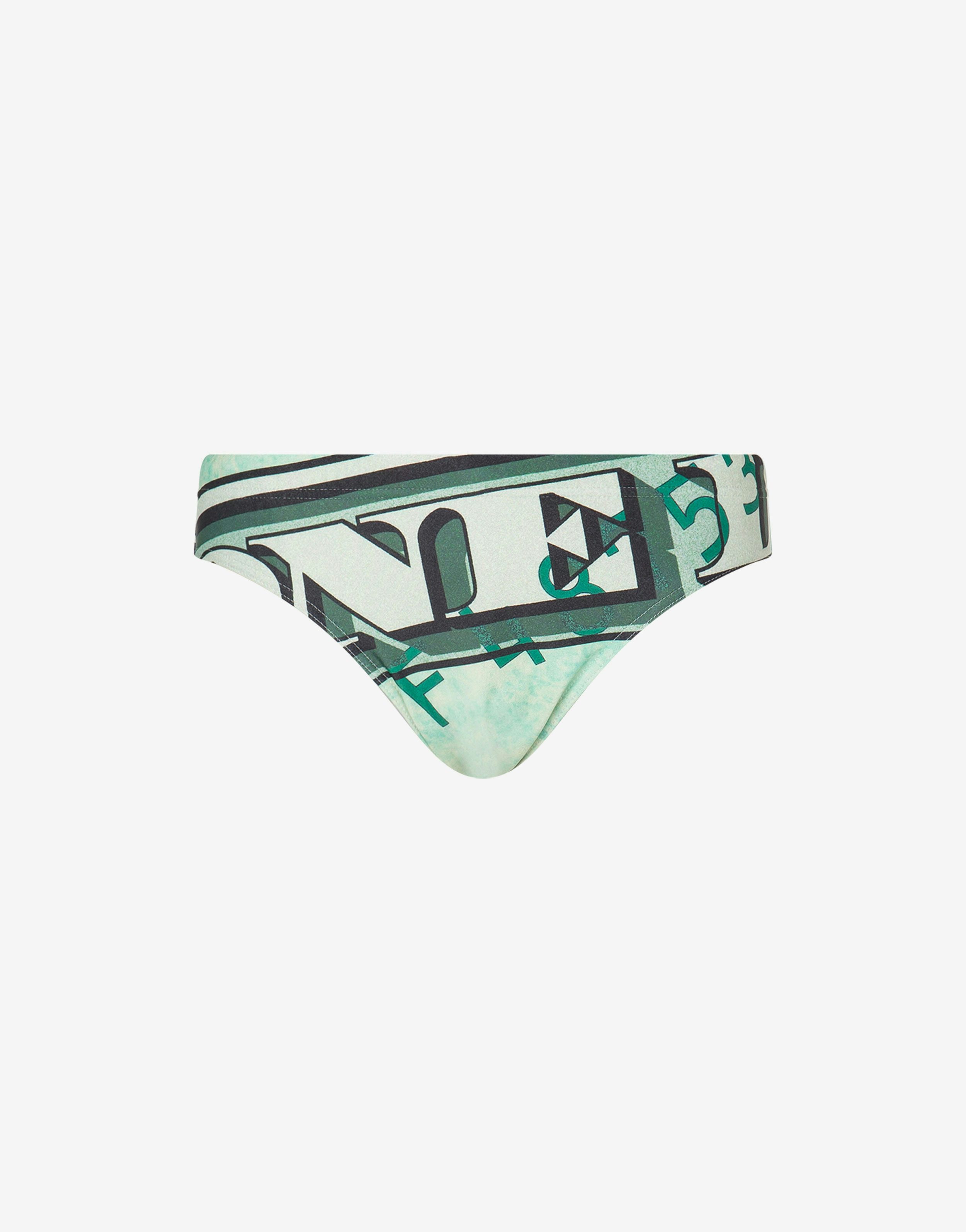 Dollar Print Bikini Bottoms