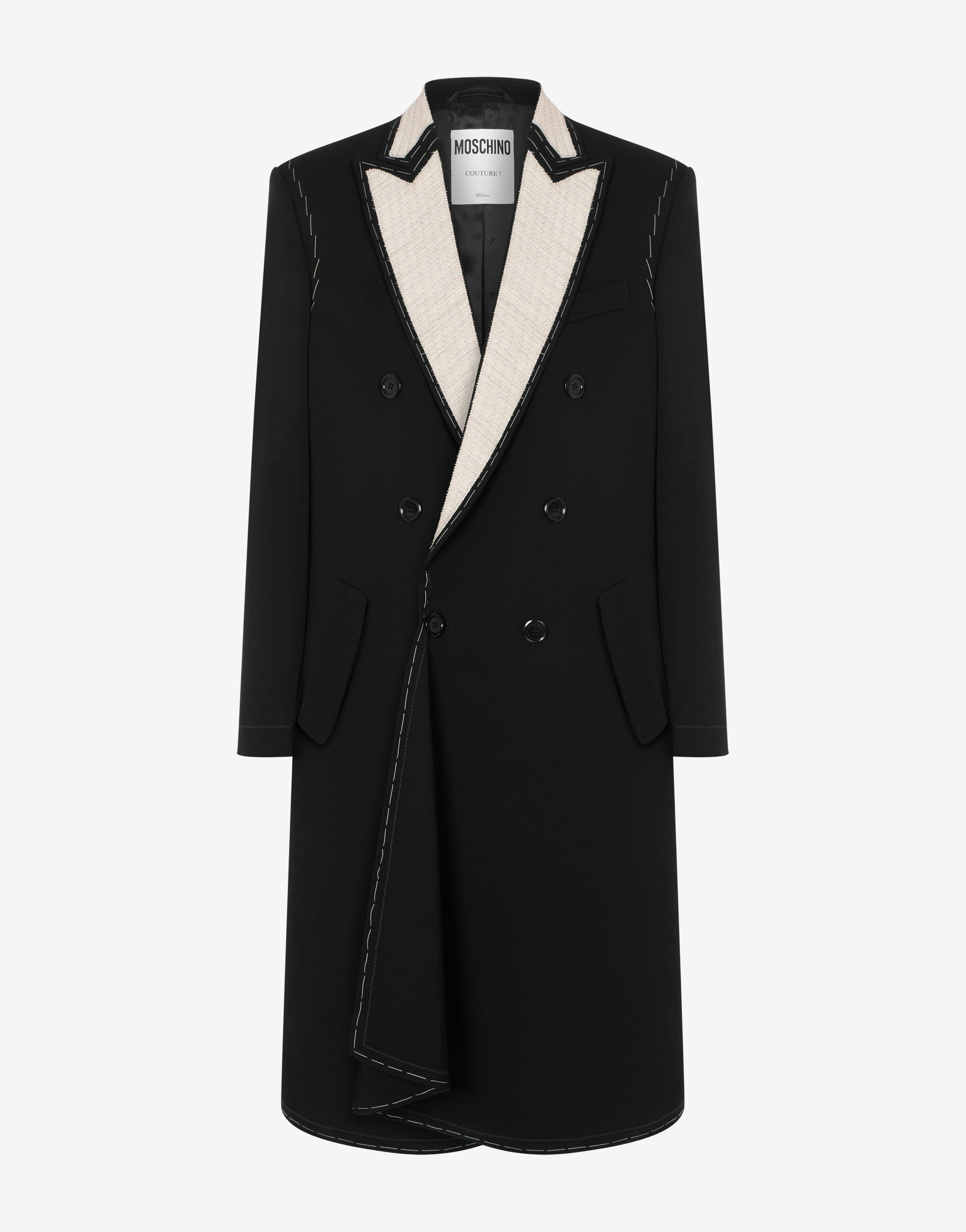 Tailoring Inside Out Grain De Poudre Coat