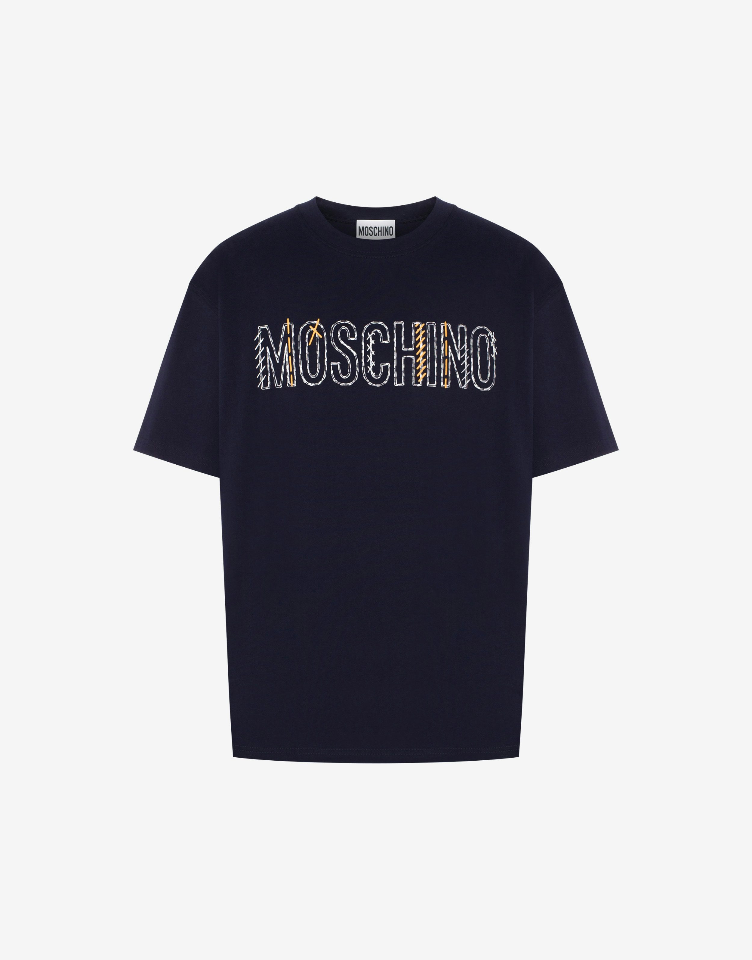 Stitching Logo Organic Jersey T-shirt