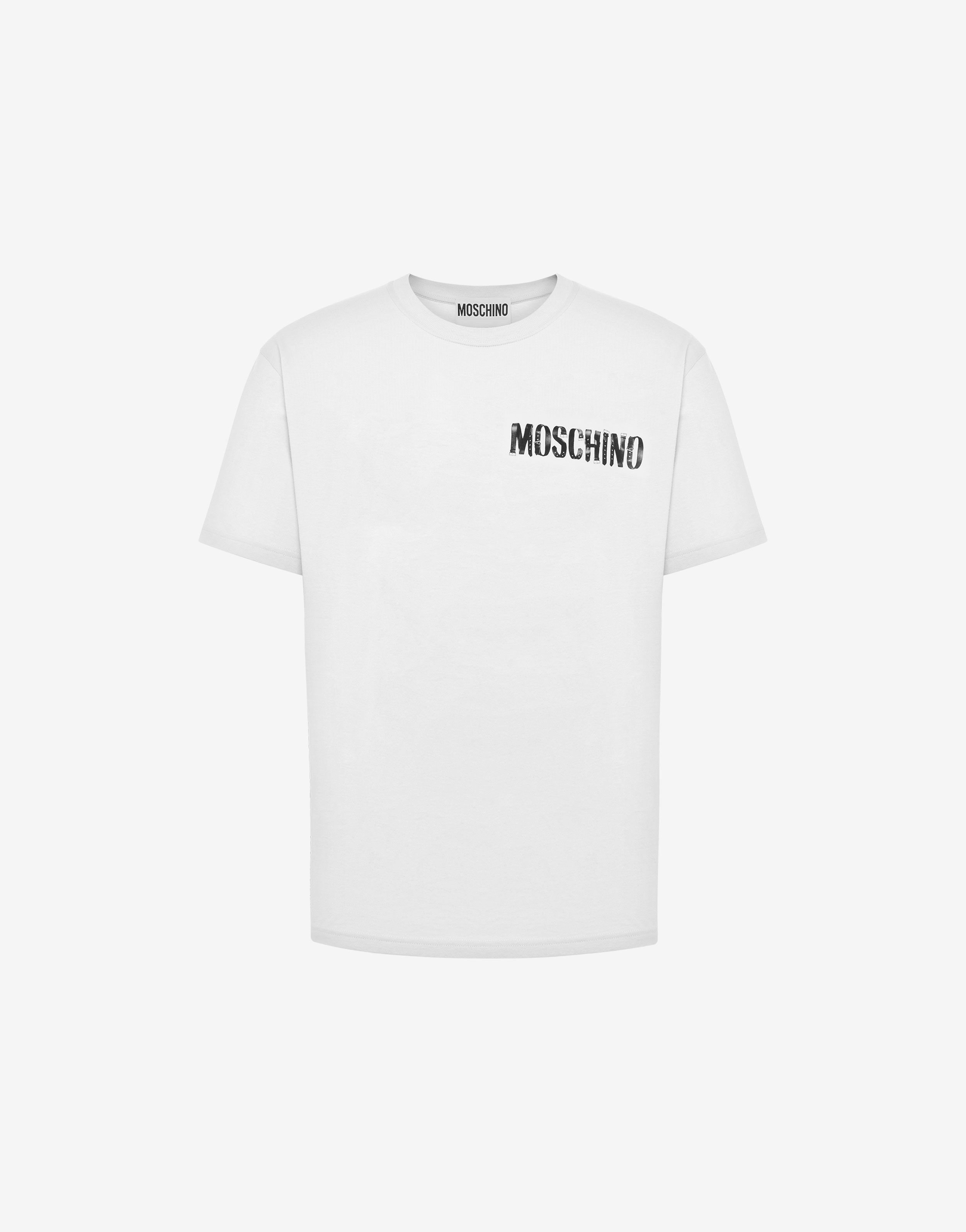 Biker Logo Stretch Jersey T-shirt
