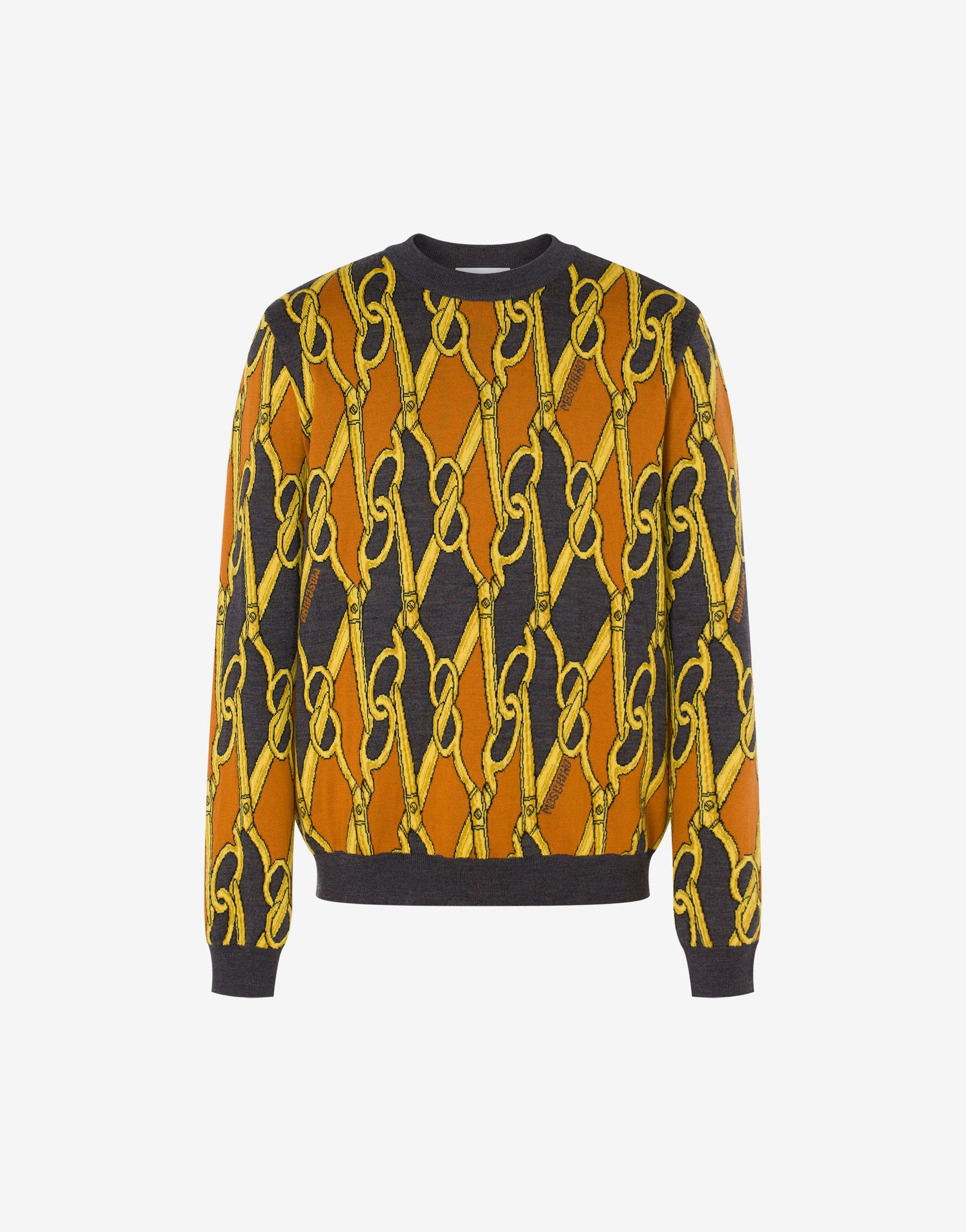 Sartorial Scissors Wool Jumper
