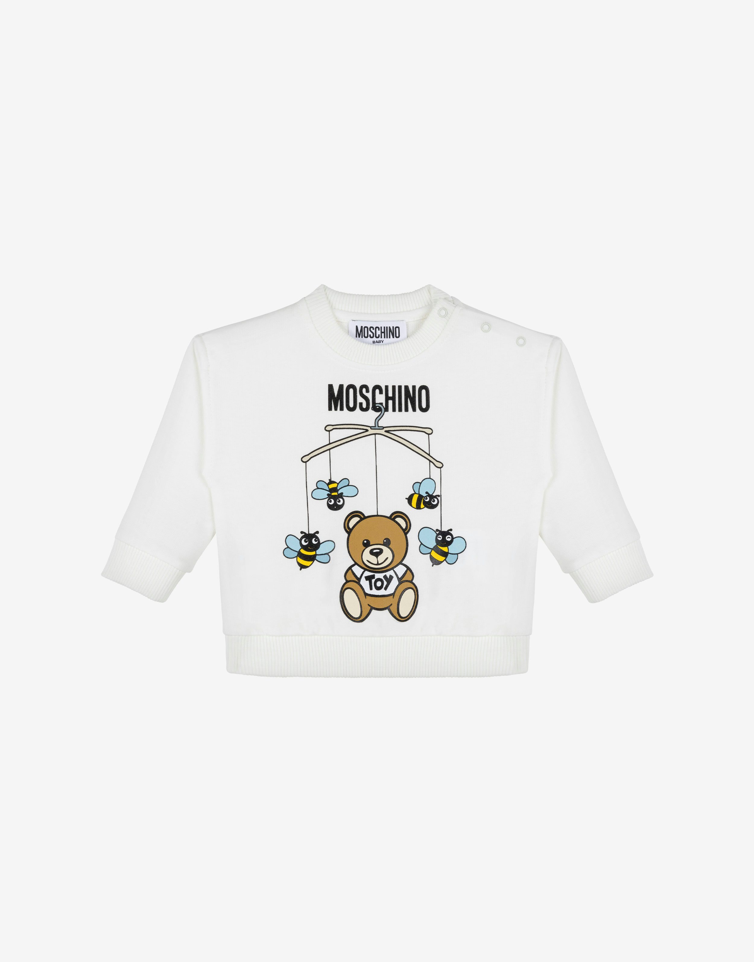 Sudadera De Algodón Moschino Teddy Bear