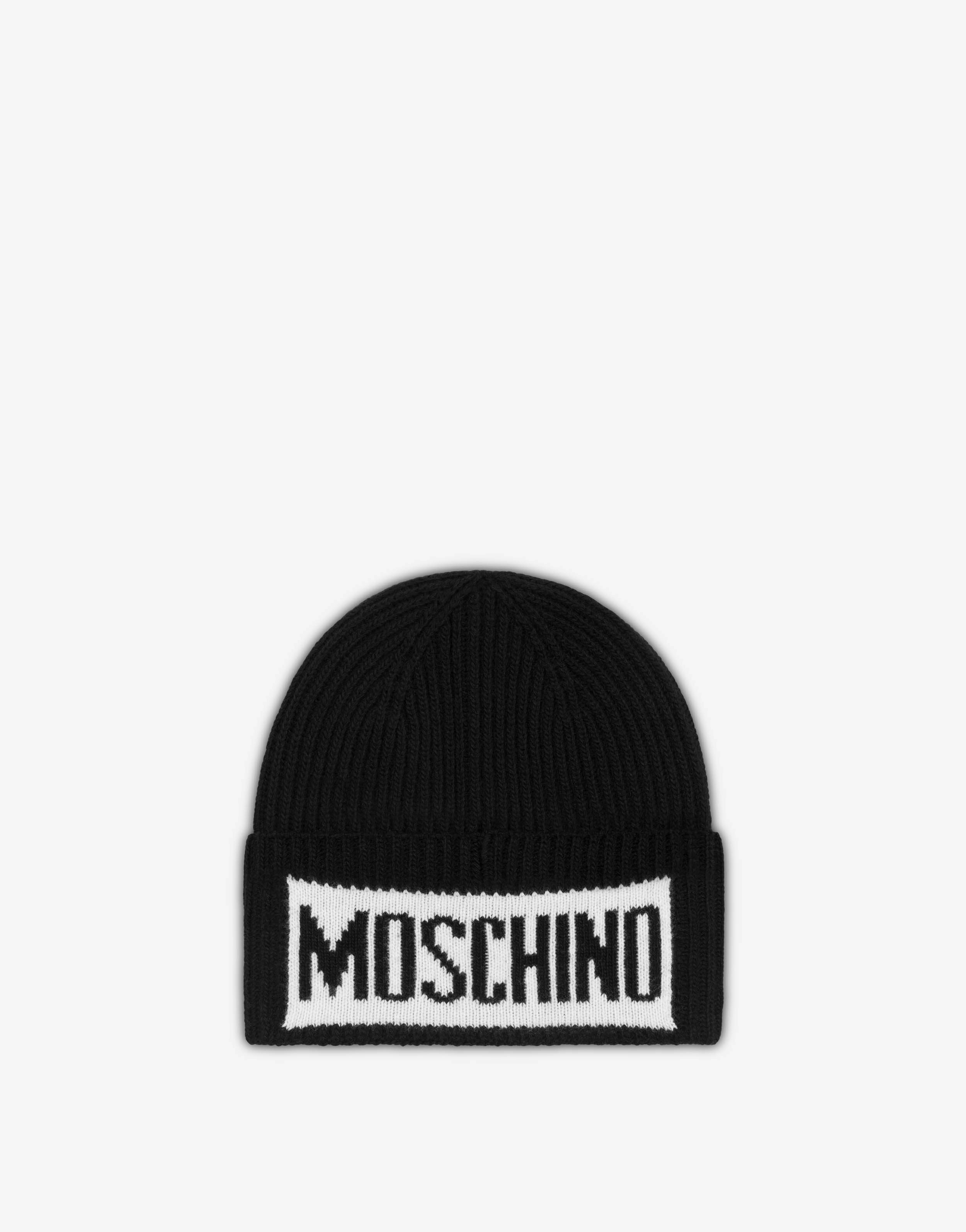 Knit Hat With Logo