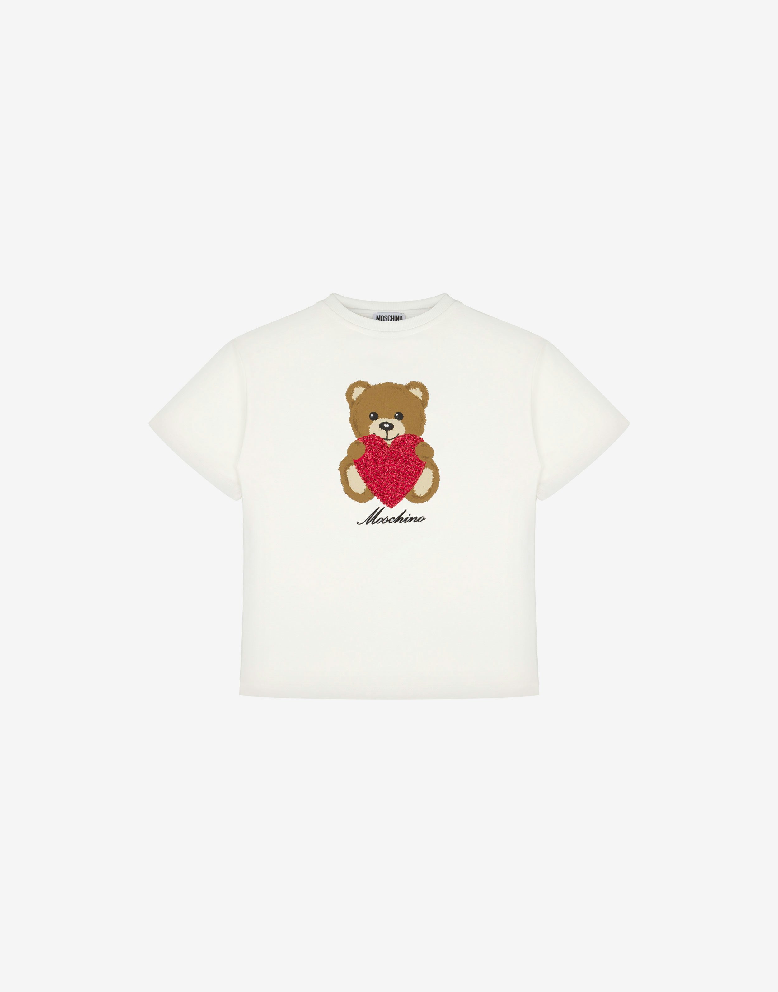 Heart Teddy Bear Jersey Maxi T-shirt