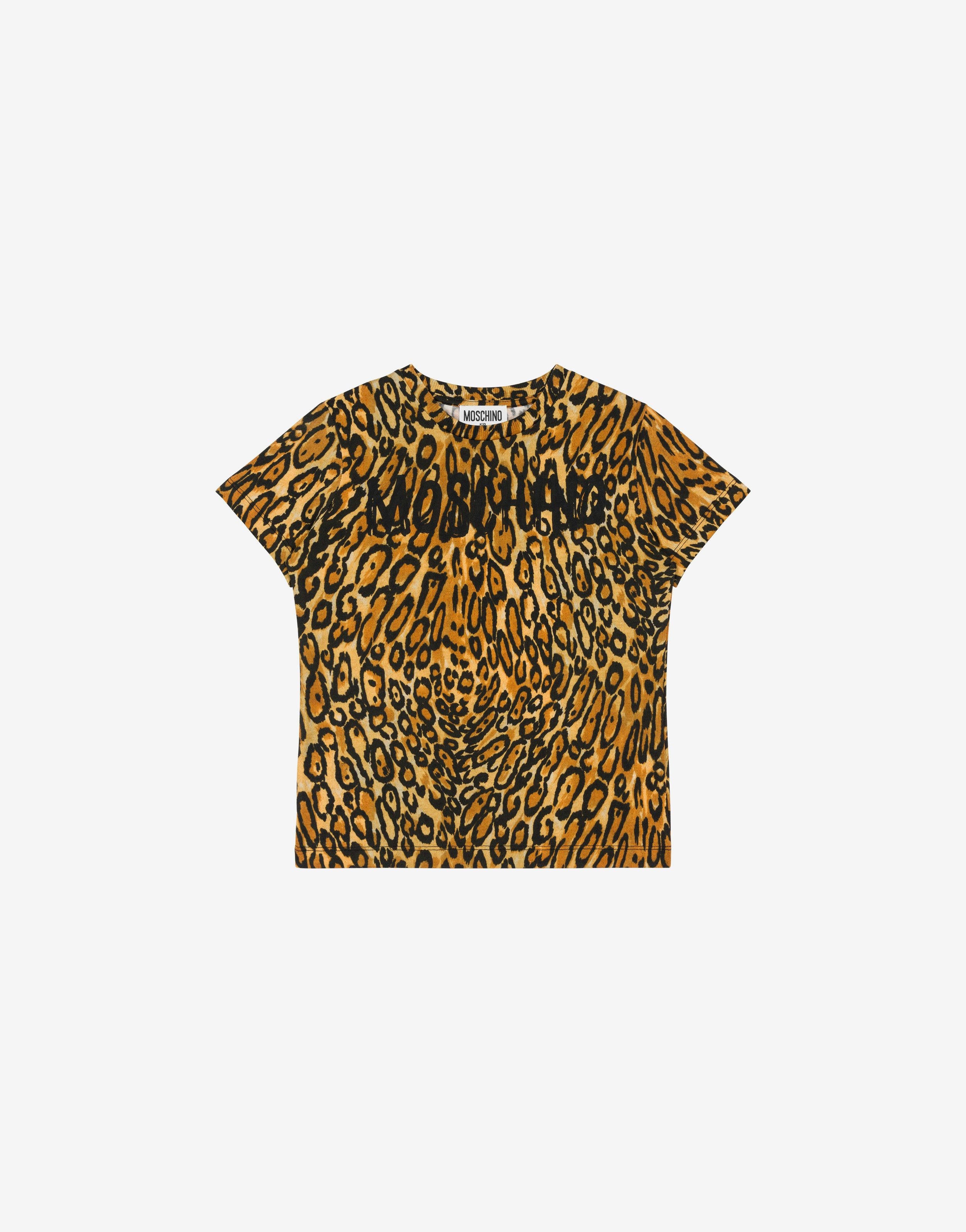 Leopard Print Jersey T-shirt