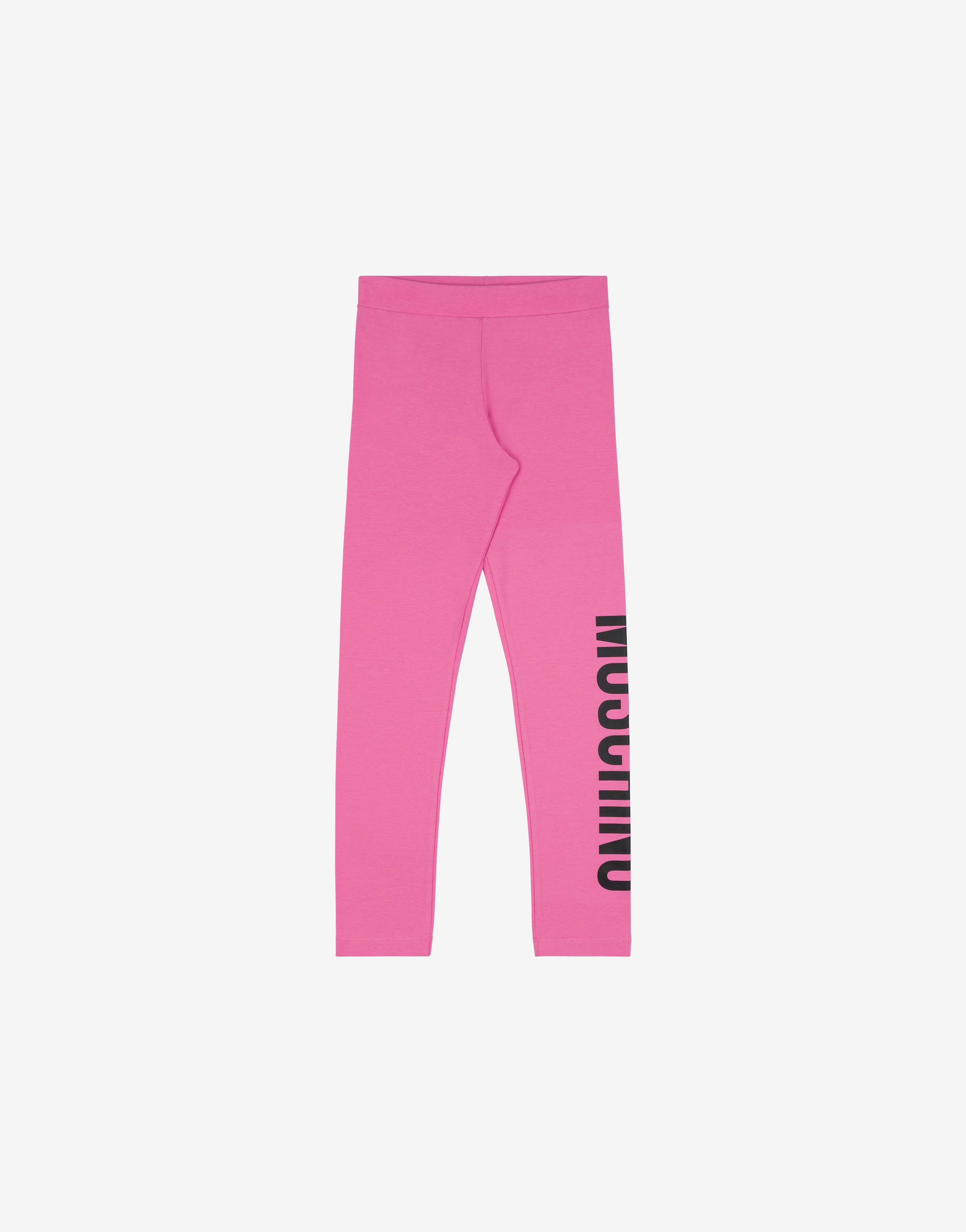 Logo Print Jersey Leggings