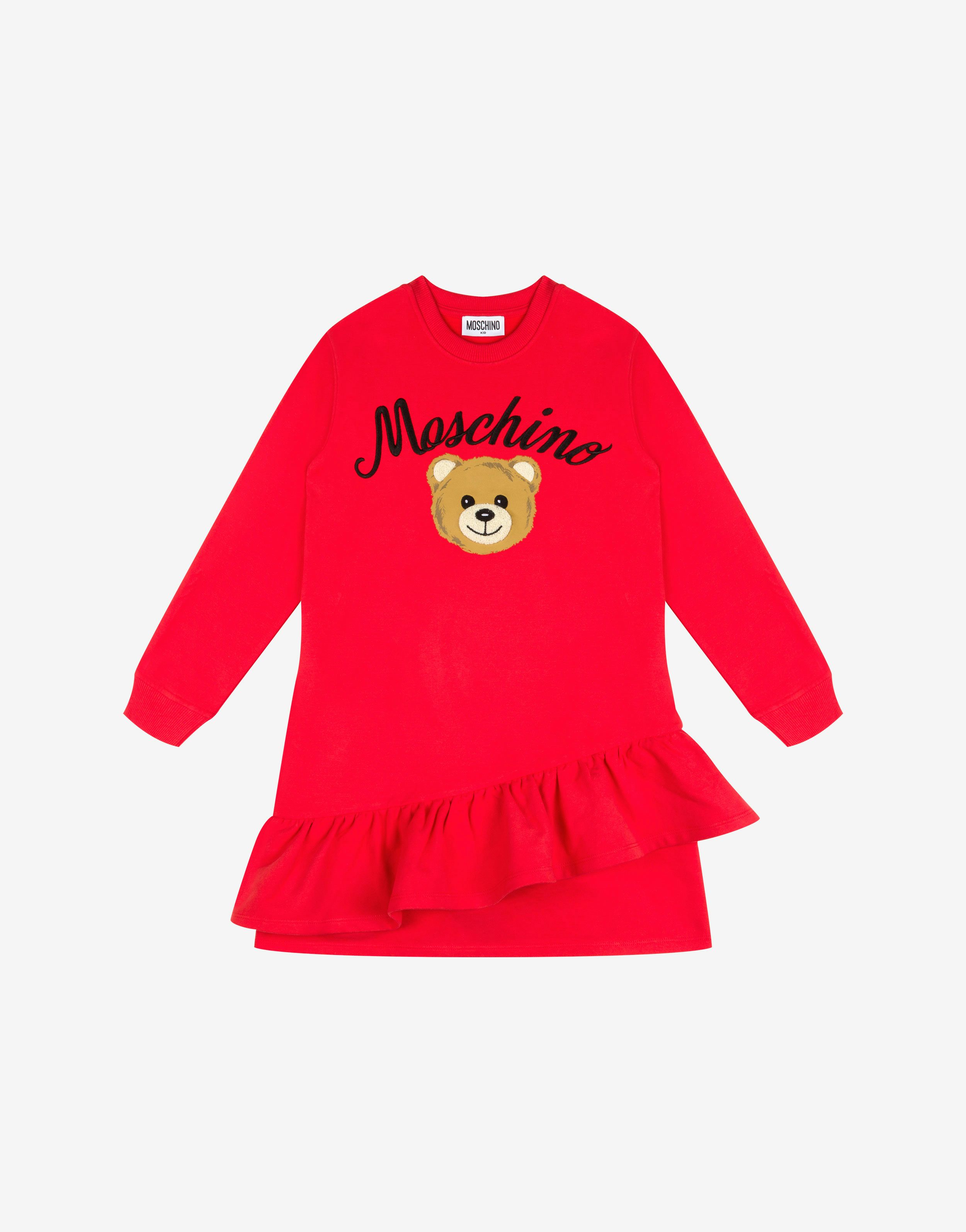 Moschino Teddy Bear Fleece Dress