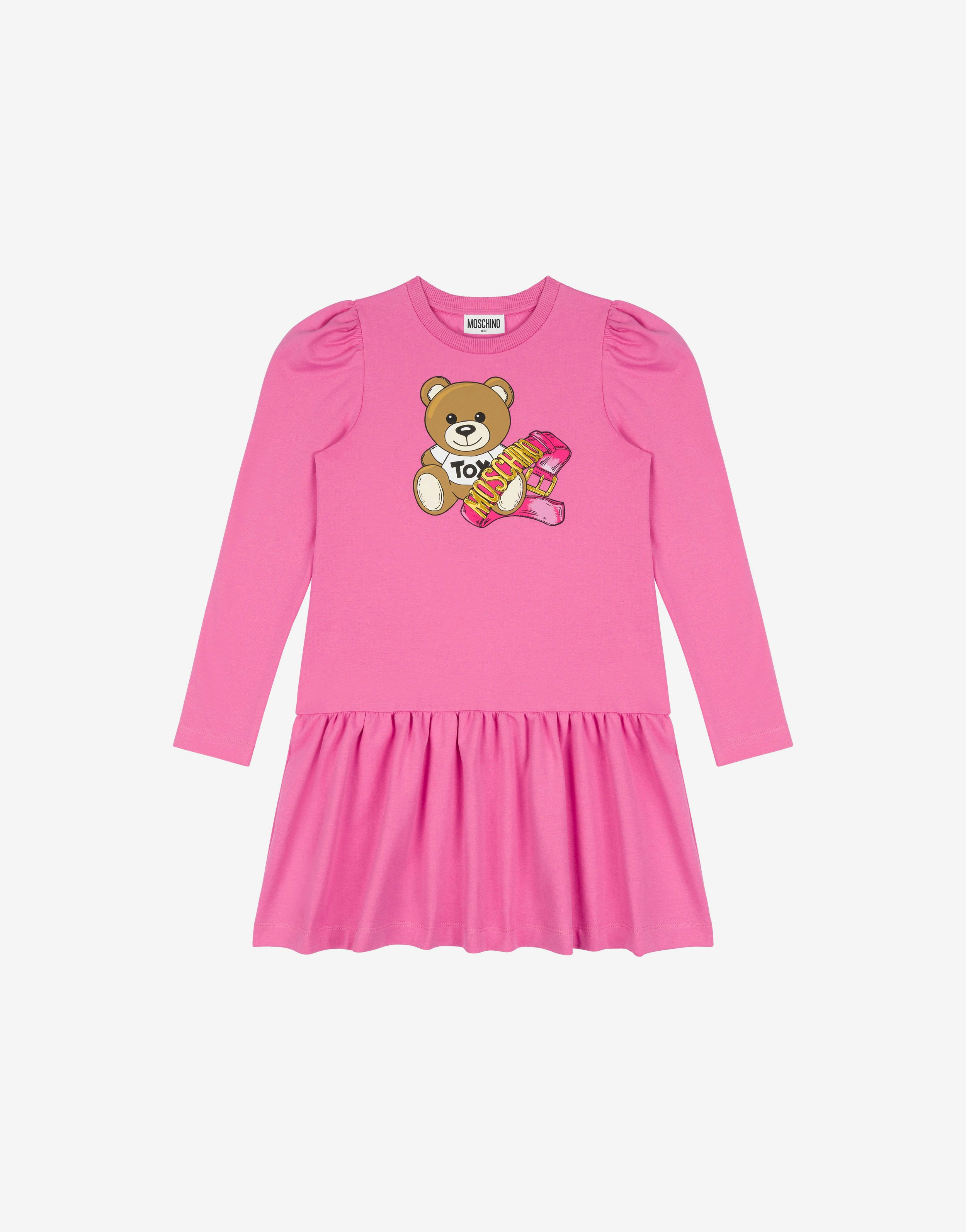 Moschino Teddy Bear Fleece Dress