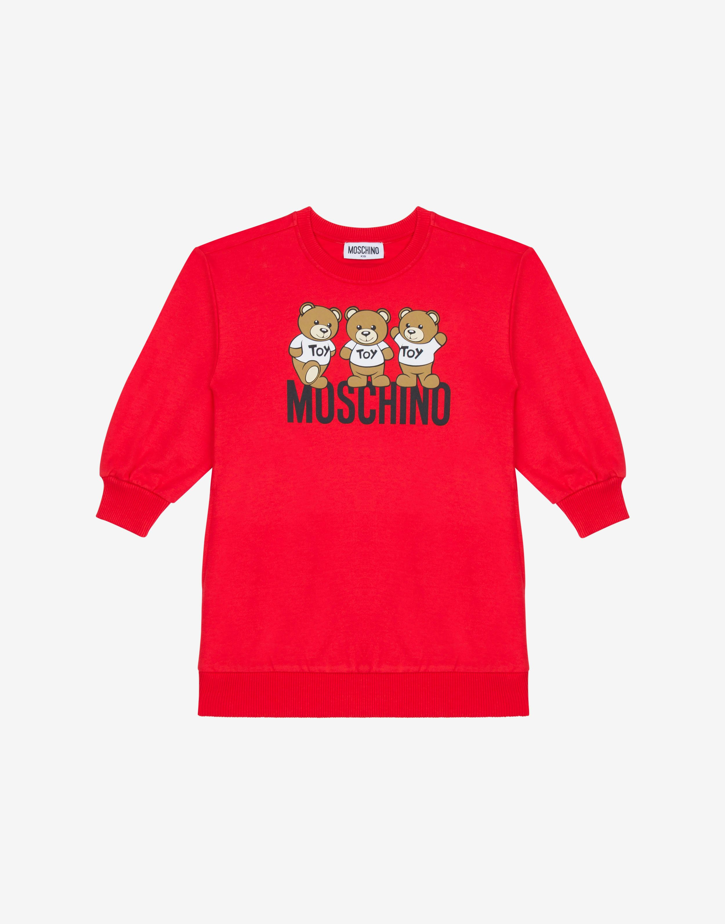 Teddy Friends Fleece Dress