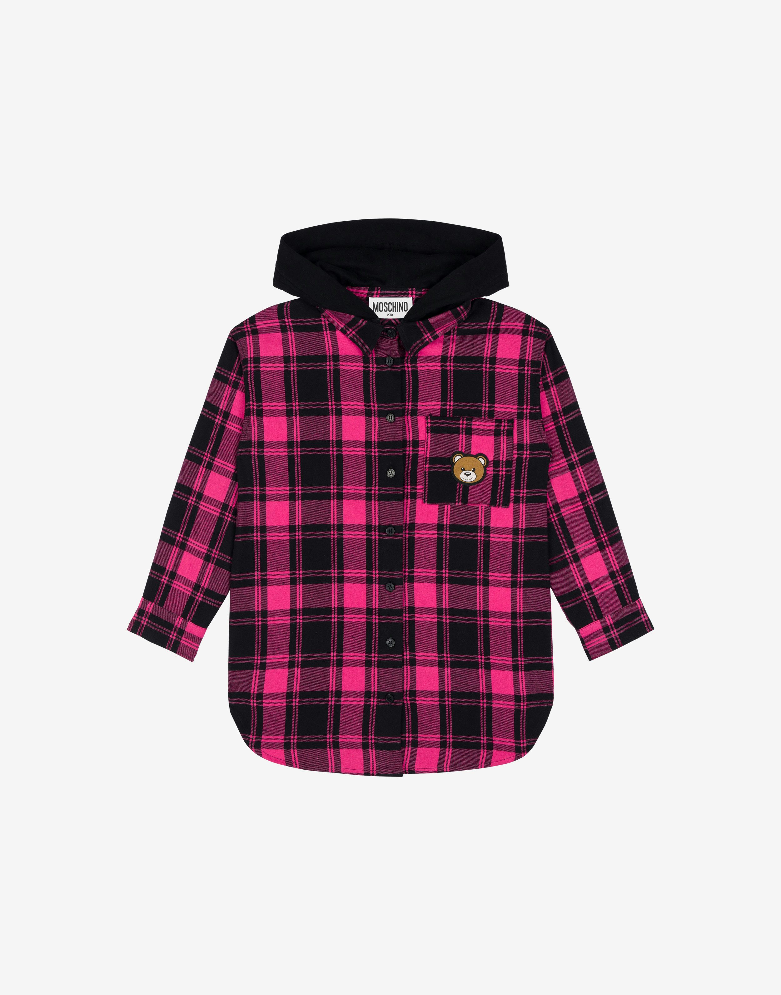 Check Cotton Flannel Dress